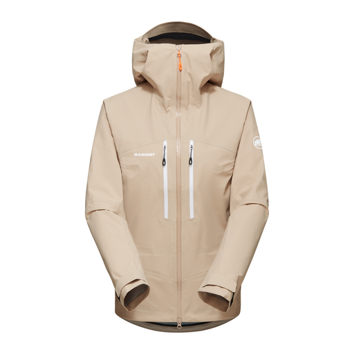 Veste Hardshell Femme Mammut Taiss HS - Imperméable, Coupe-vent, Respirante - Capuche Réglable, Coupe Optimisée - Pour Montagne, Plein Air
