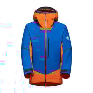Mammut EIGERE XTREME Nordwand Pro スキーウェア Nordwand Pro HS Hooded Jacket - Men's, Arumita/Azurit, XXL
