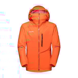 マムート　Nordwand Light HS Hooded Jacket Men Men's Nordwand Light Hard Shell Hooded Jacket - Alpenglow