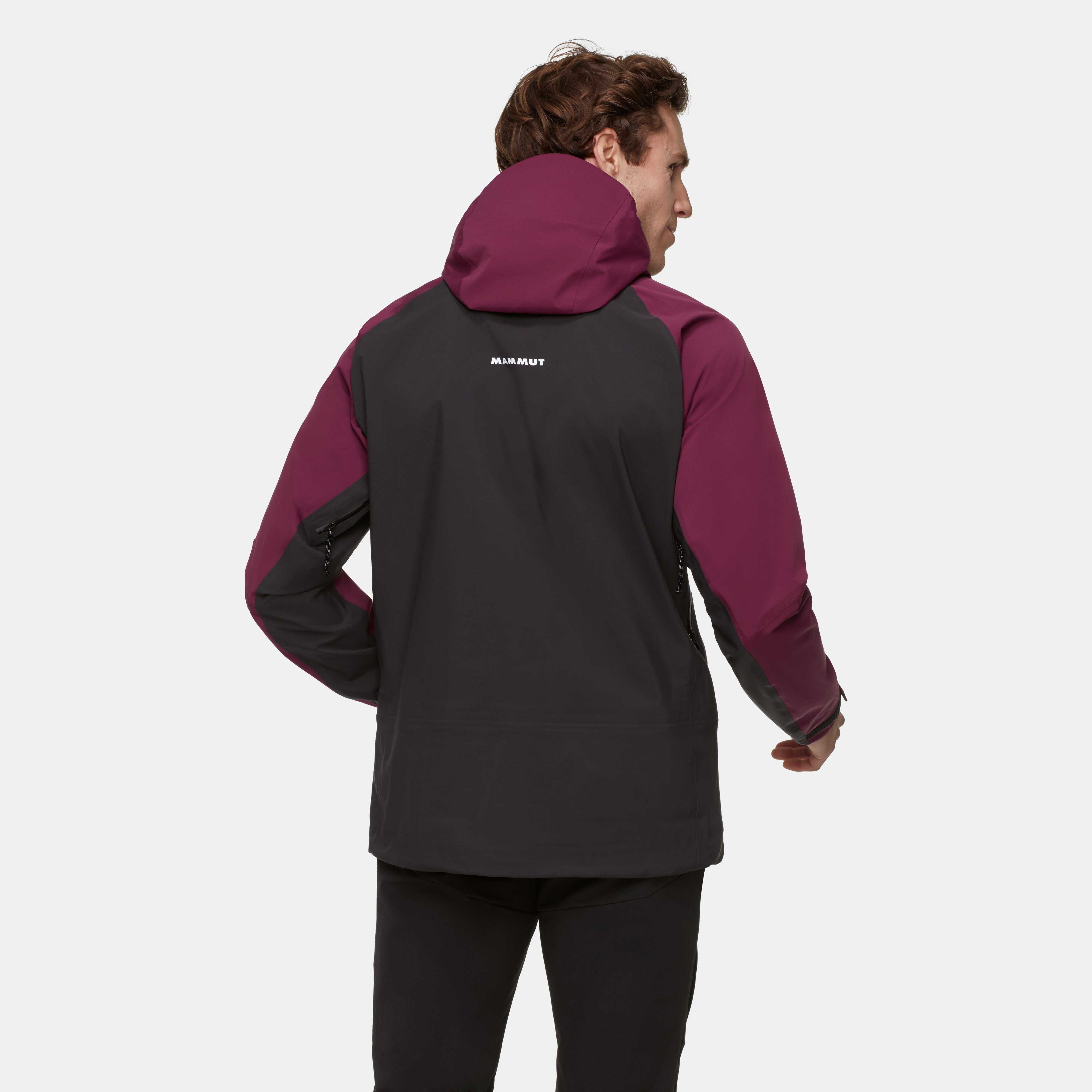 Mammut Taiss Pro HS Hooded Jacket Men, vin-black - Vin-black