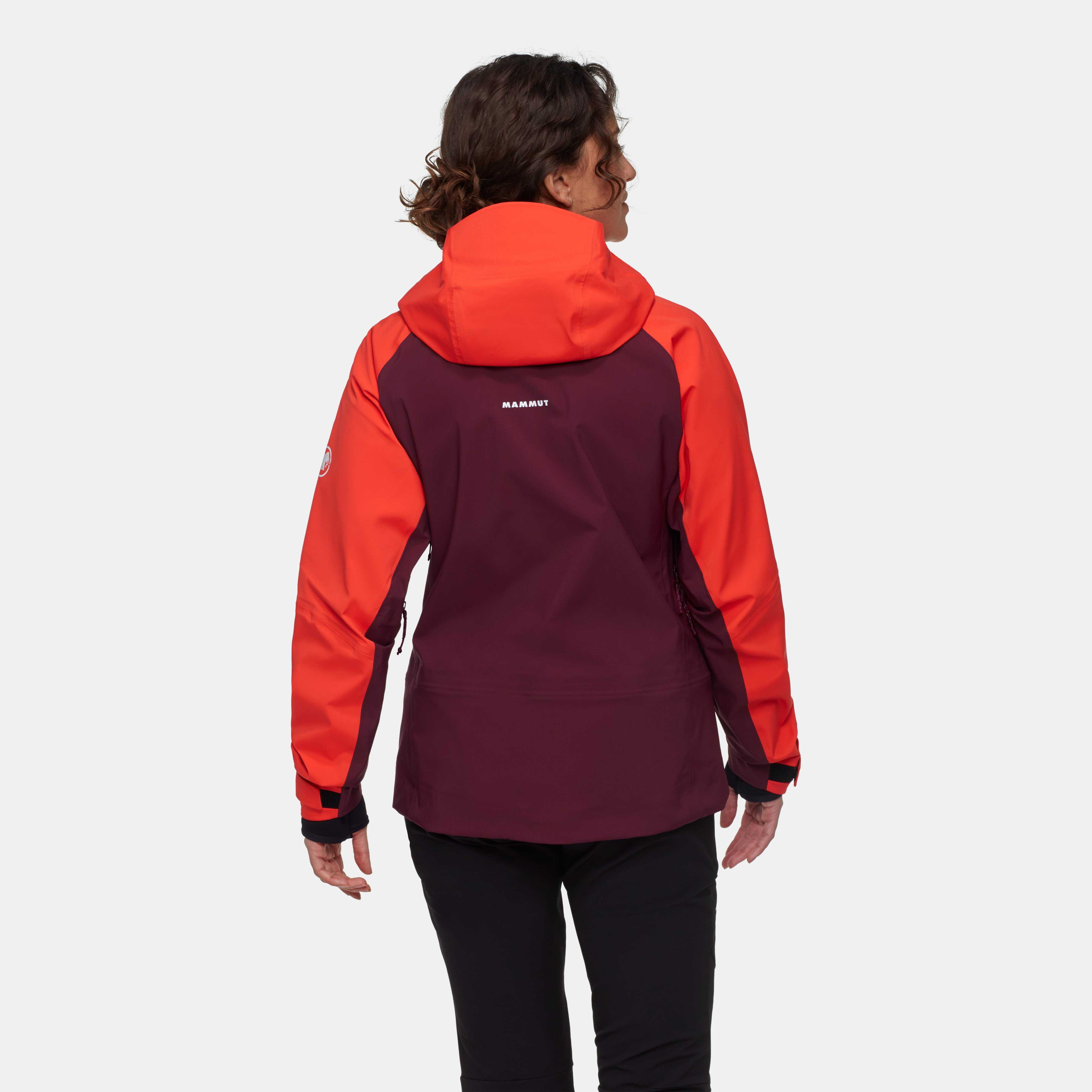 Mammut Taiss Pro HS Hooded Jacket Women, mammut red-vin - Mammut red-vin