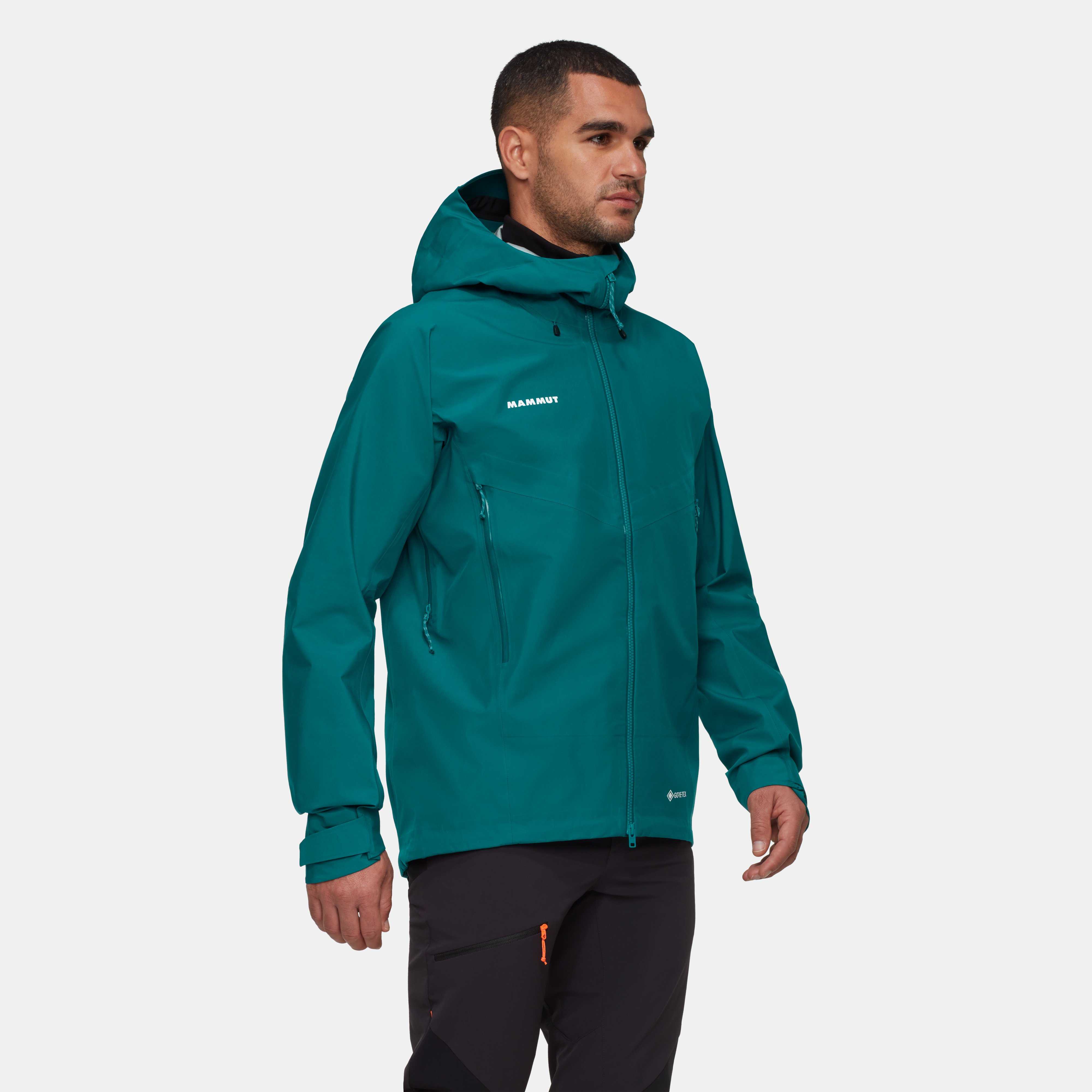 Mammut Crater IV HS Hooded Jacket Men, deep teal - Deep teal