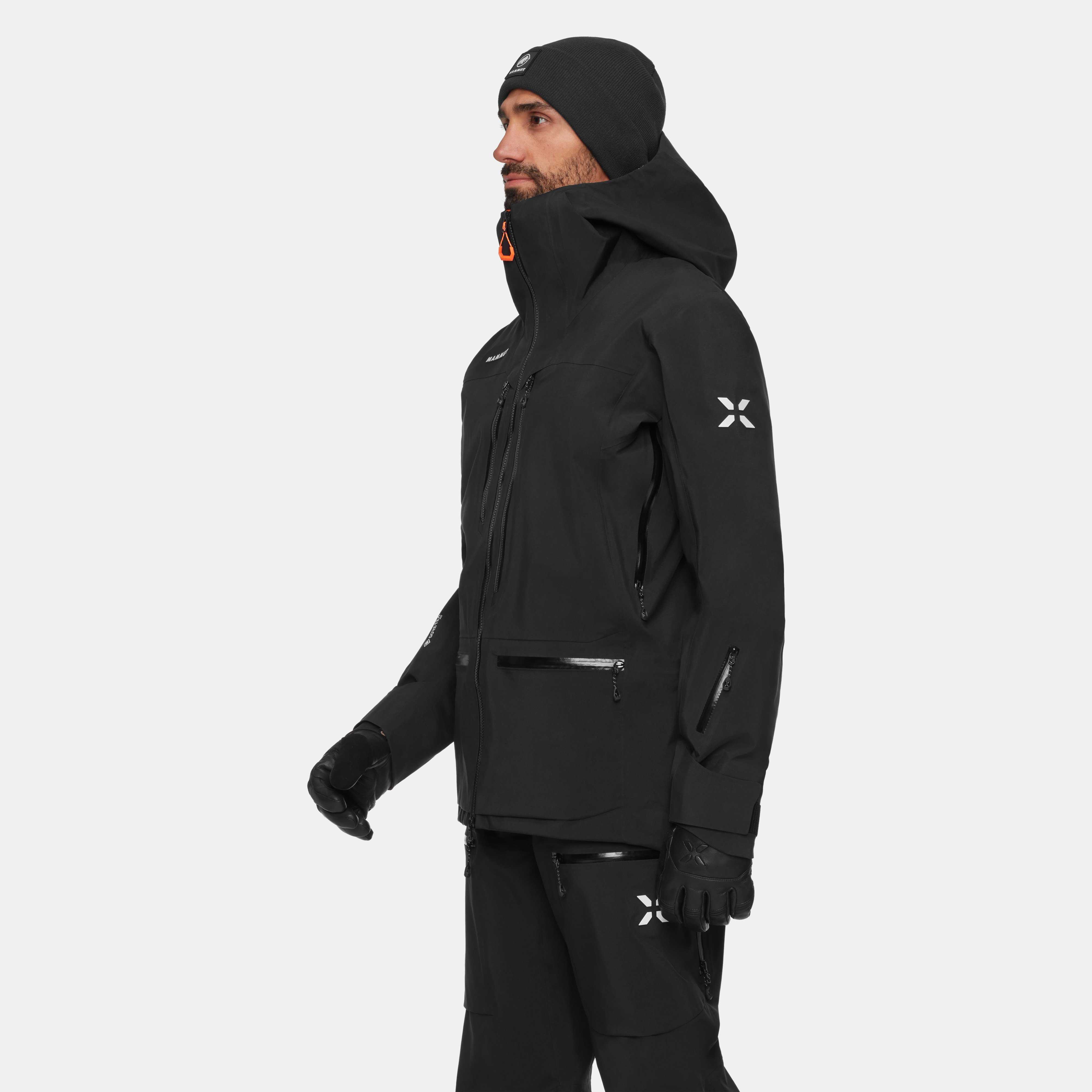 Mammut Eiger Free Pro HS Hooded Jacket Men, black - Black