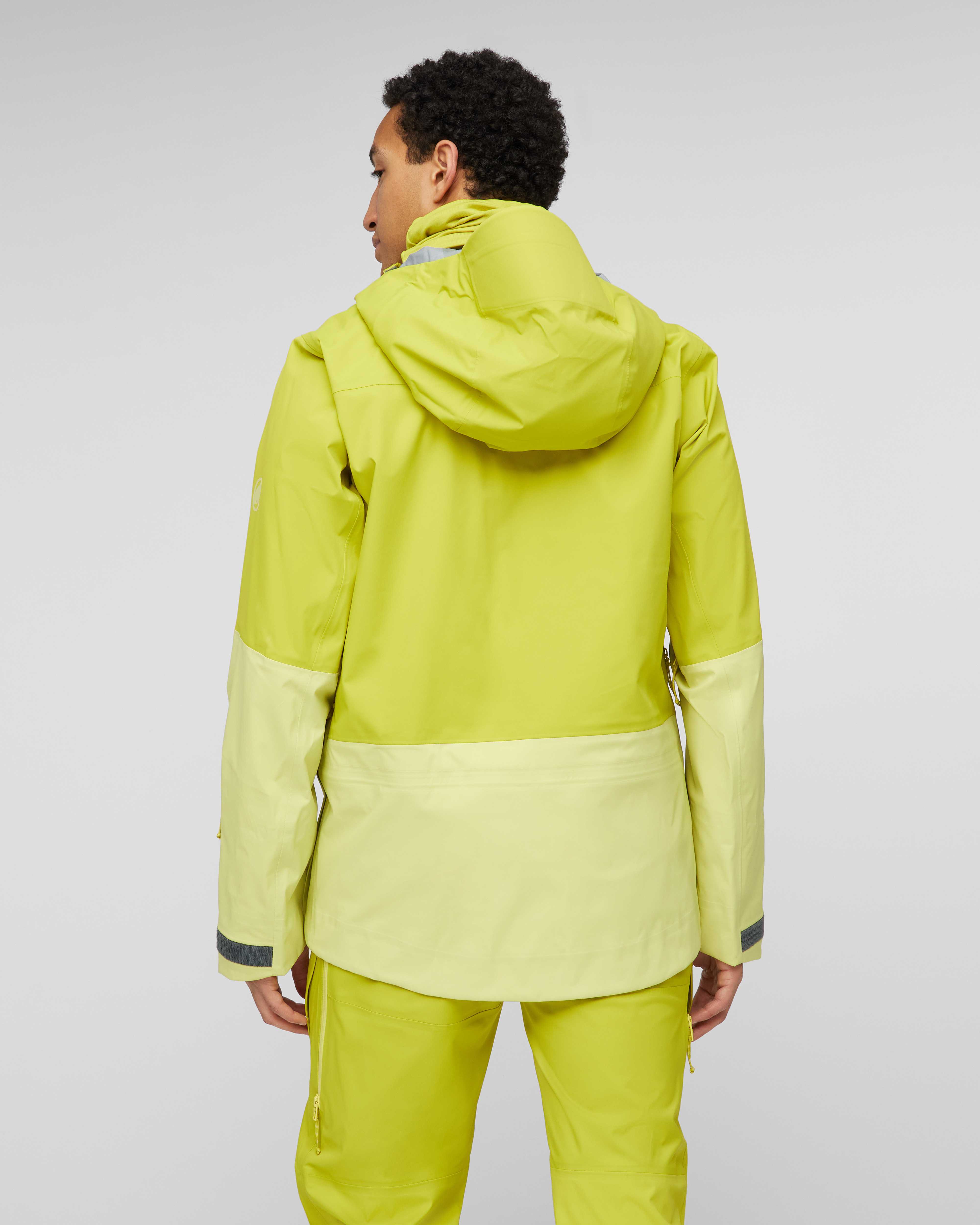 Mammut Haldigrat HS Hooded Jacket Men, acacia-holunder - Acacia-holunder - Model back view