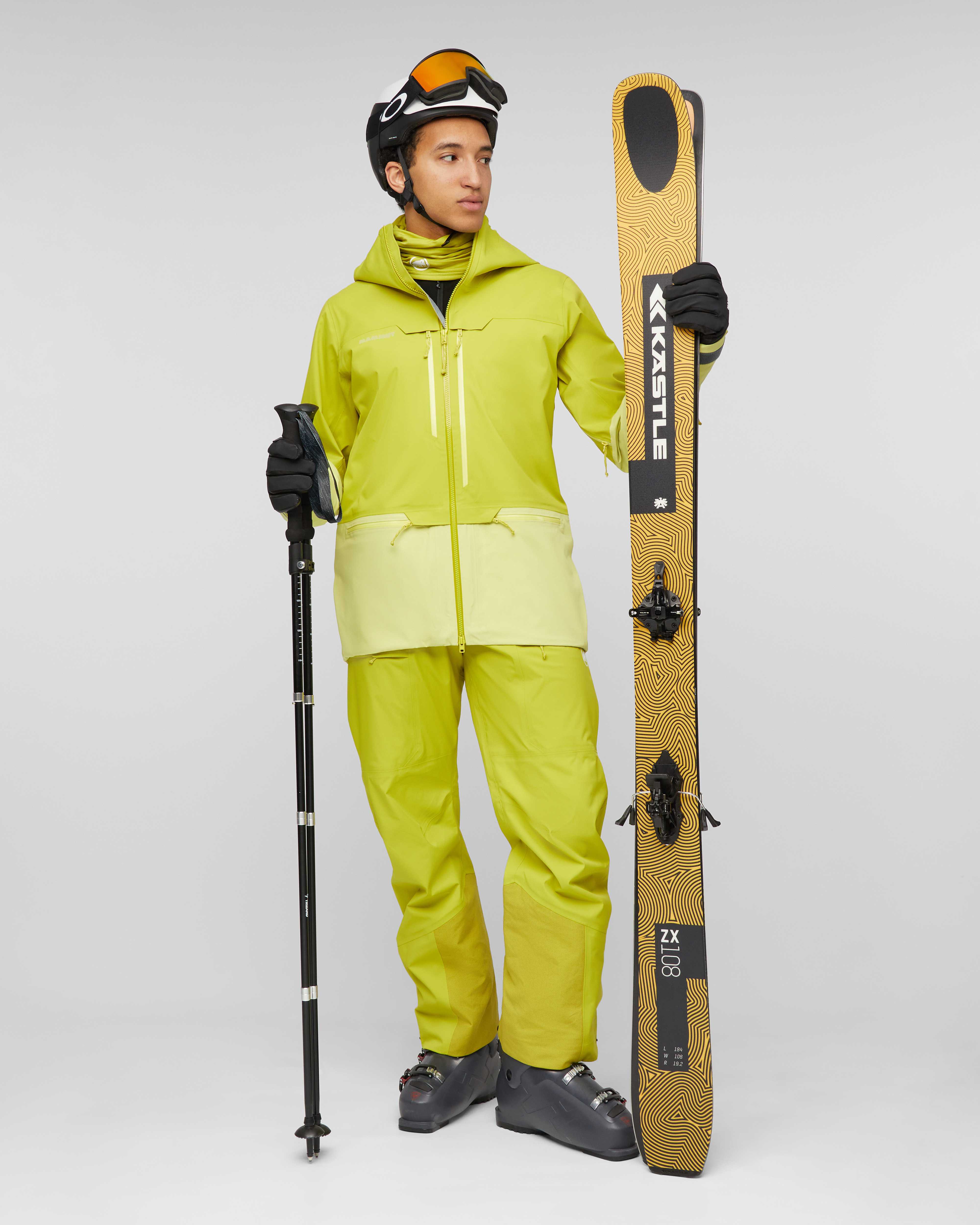Mammut Haldigrat HS Hooded Jacket Men, acacia-holunder - Acacia-holunder - Outdoor view