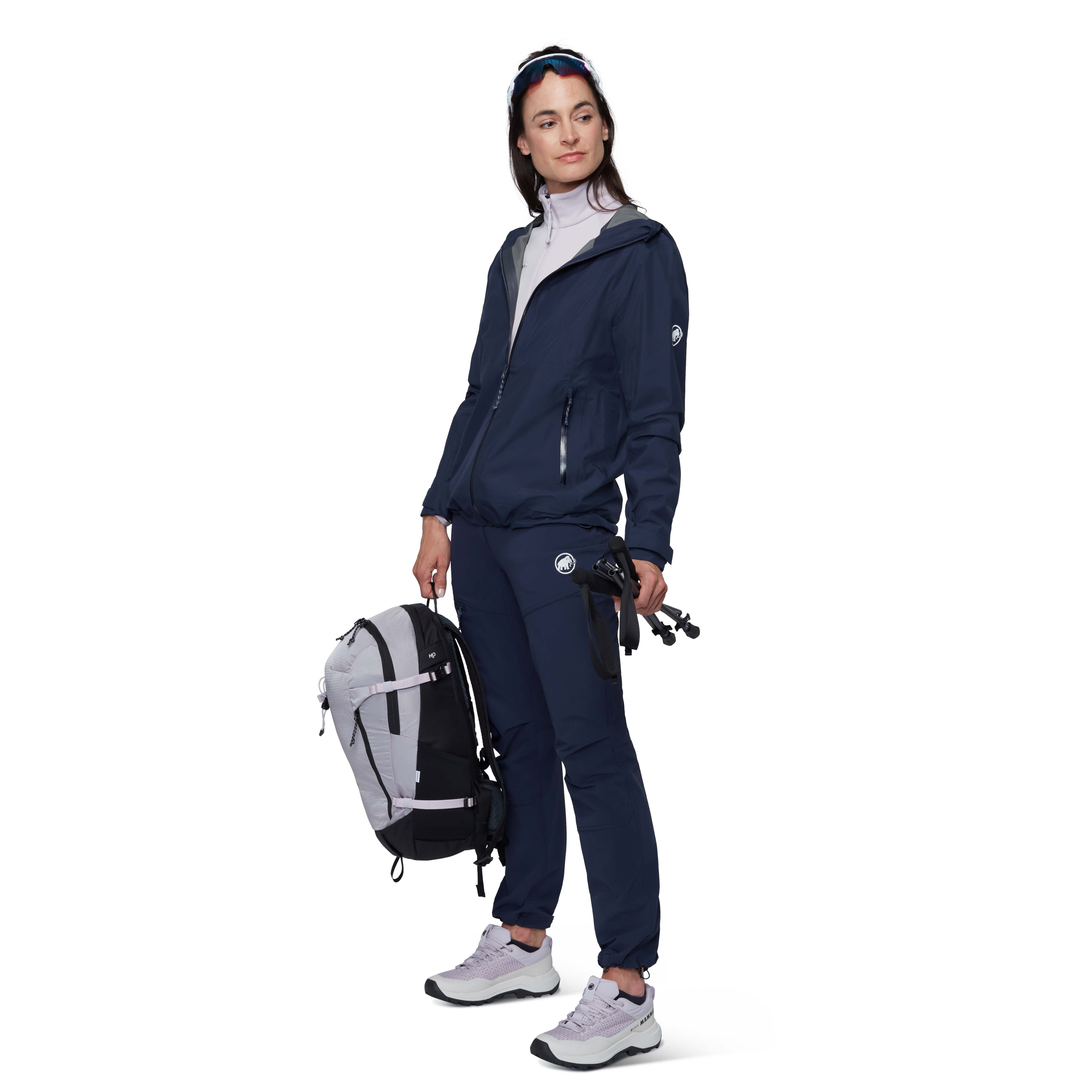 Mammut Alto Light HS Hooded Jacket Women, marine - Marine