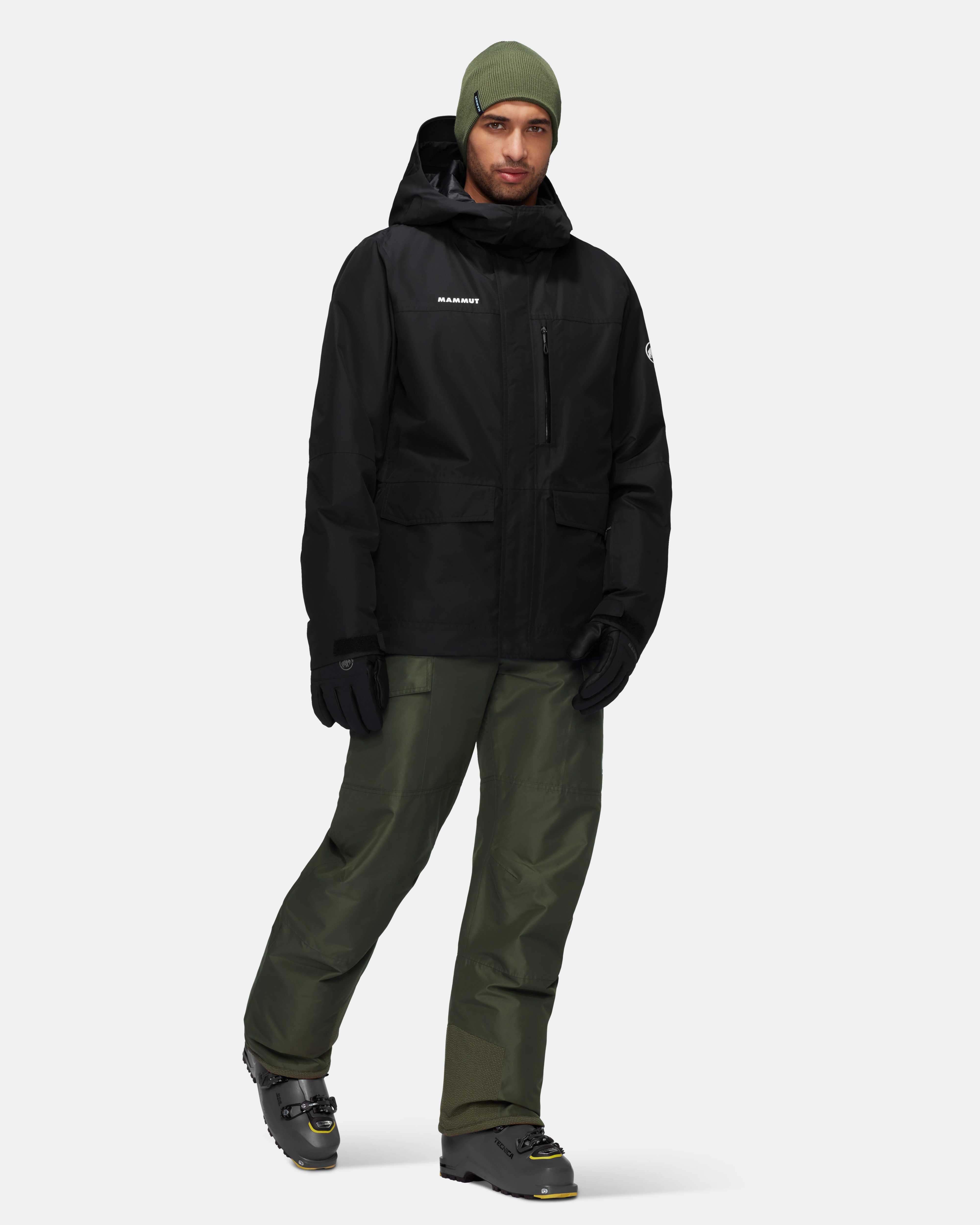 Mammut Fall Line HS Thermo Hooded Jacket Men, black - Black