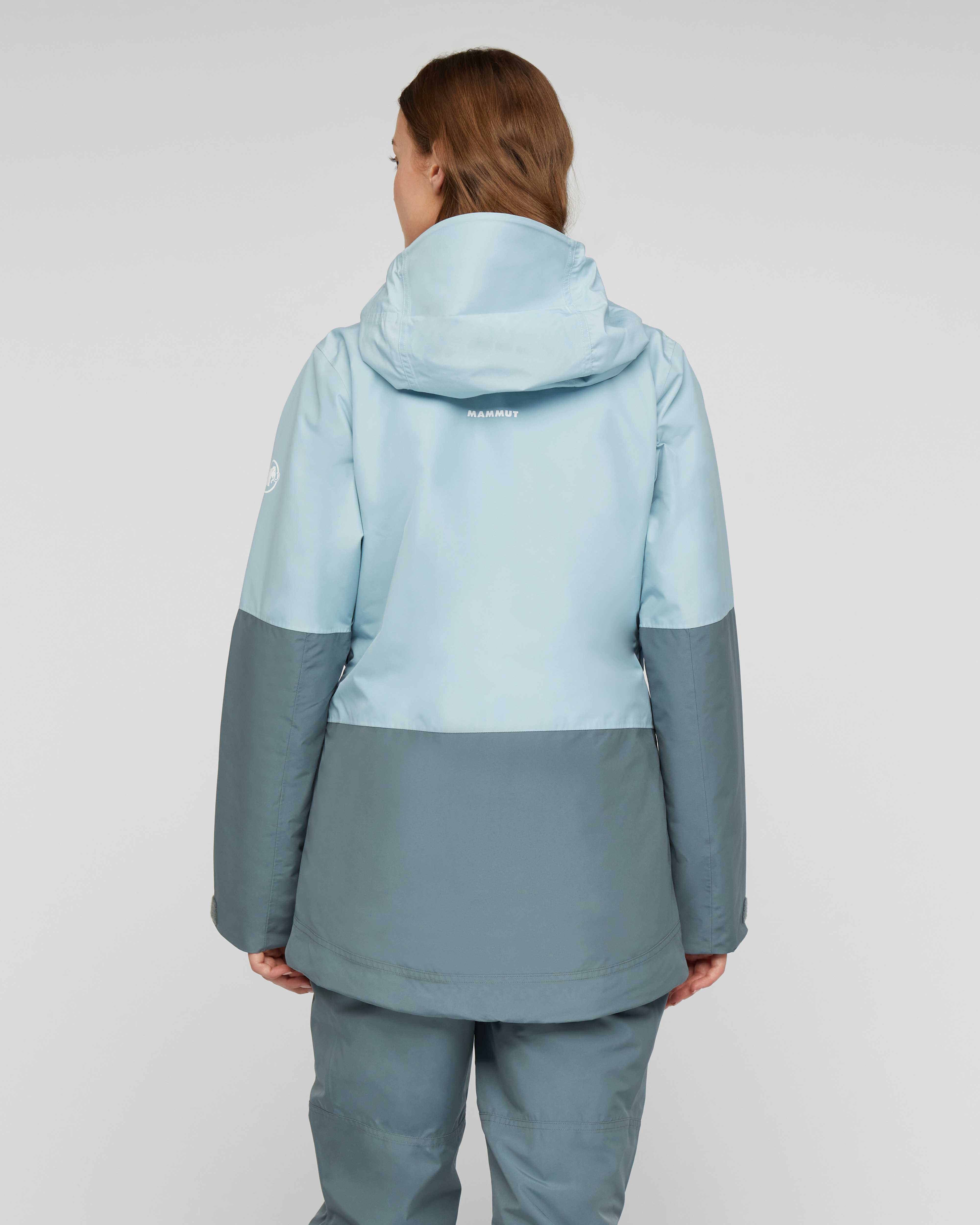 Mammut Fall Line HS Thermo Hooded Jacket Women, nebla-strata - Nebla-strata - Model back view