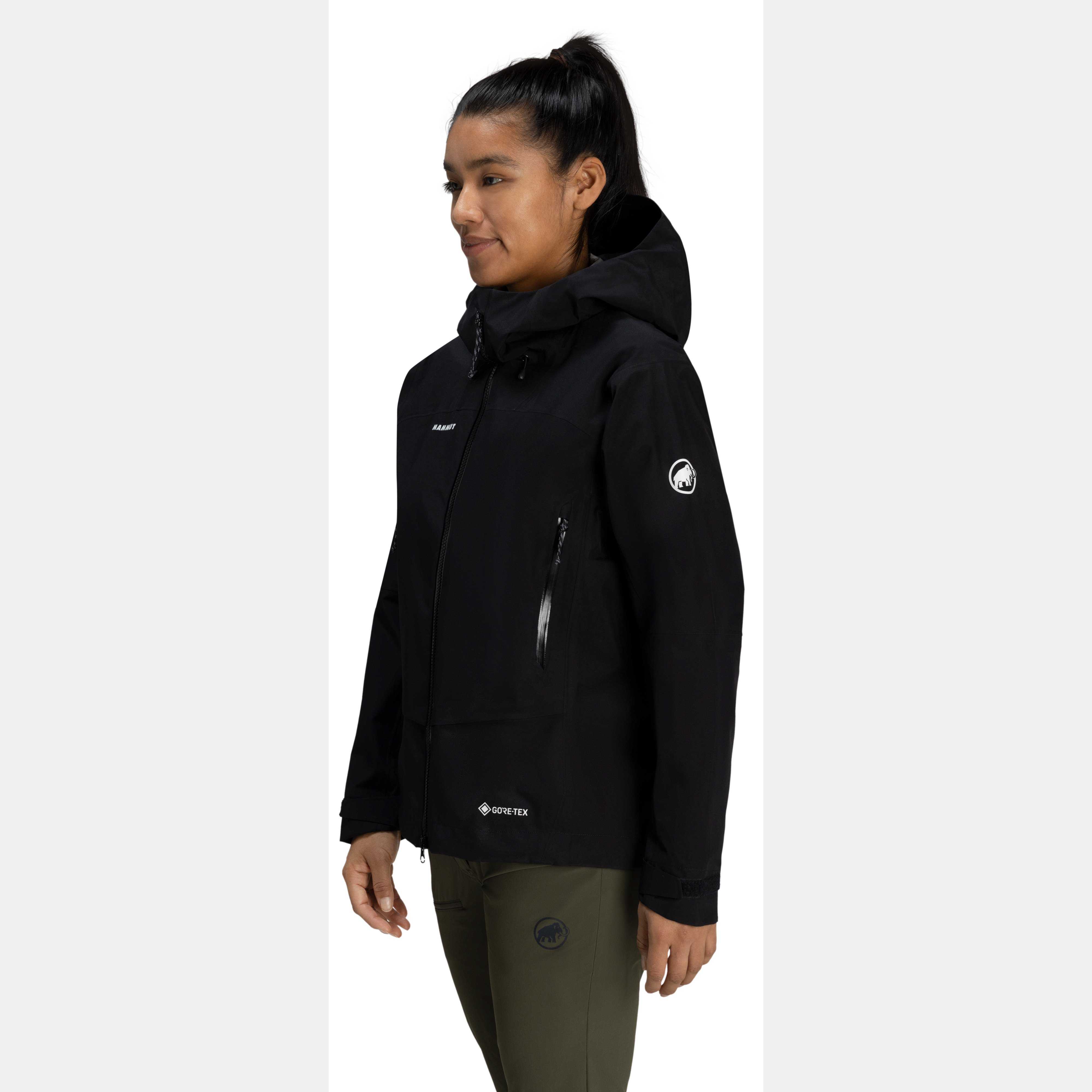 Mammut Alpine Guide HS Hooded Jacket AF Women, black - Black