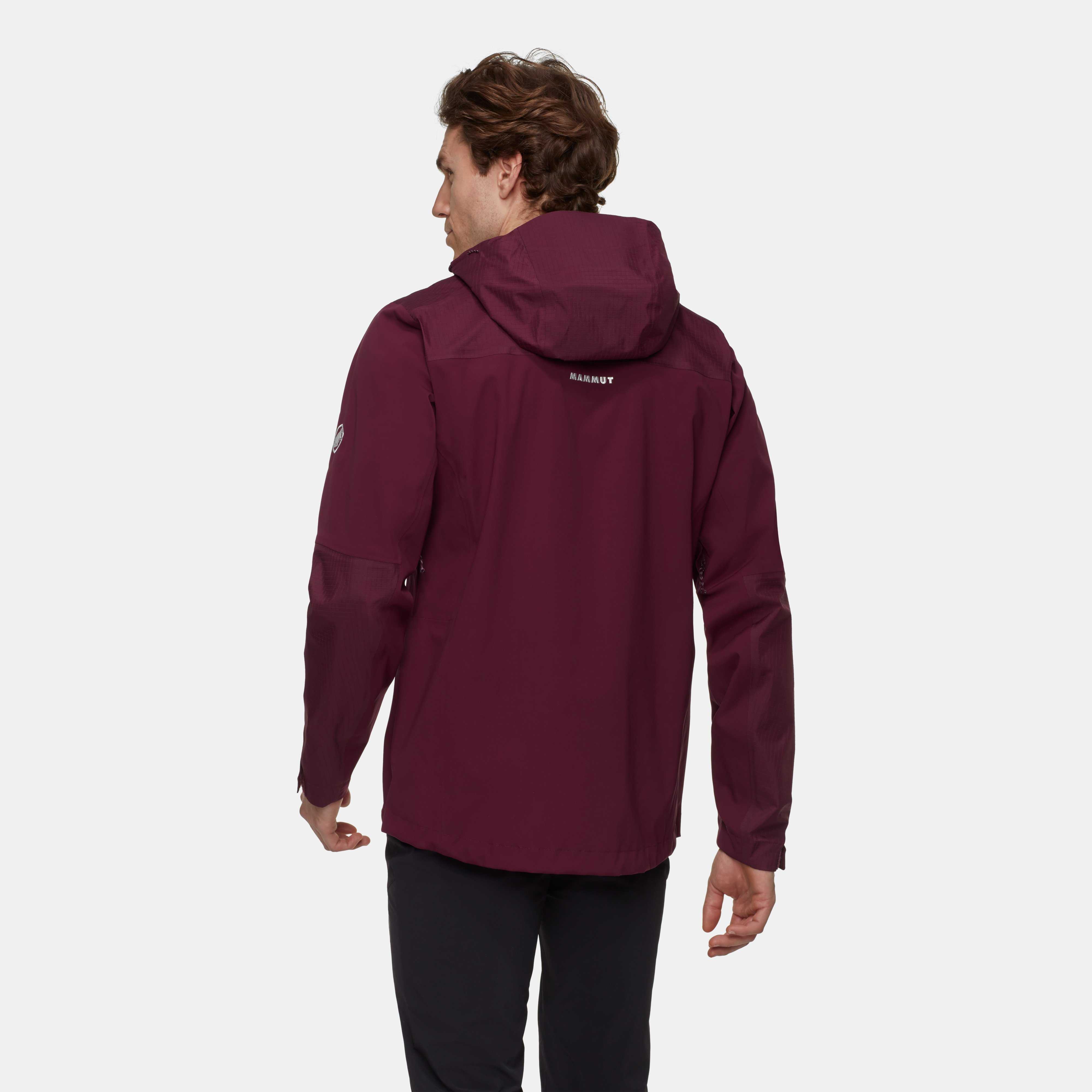 Mammut Ducan Guide HS Hooded Jacket Men - temp, vin - Vin