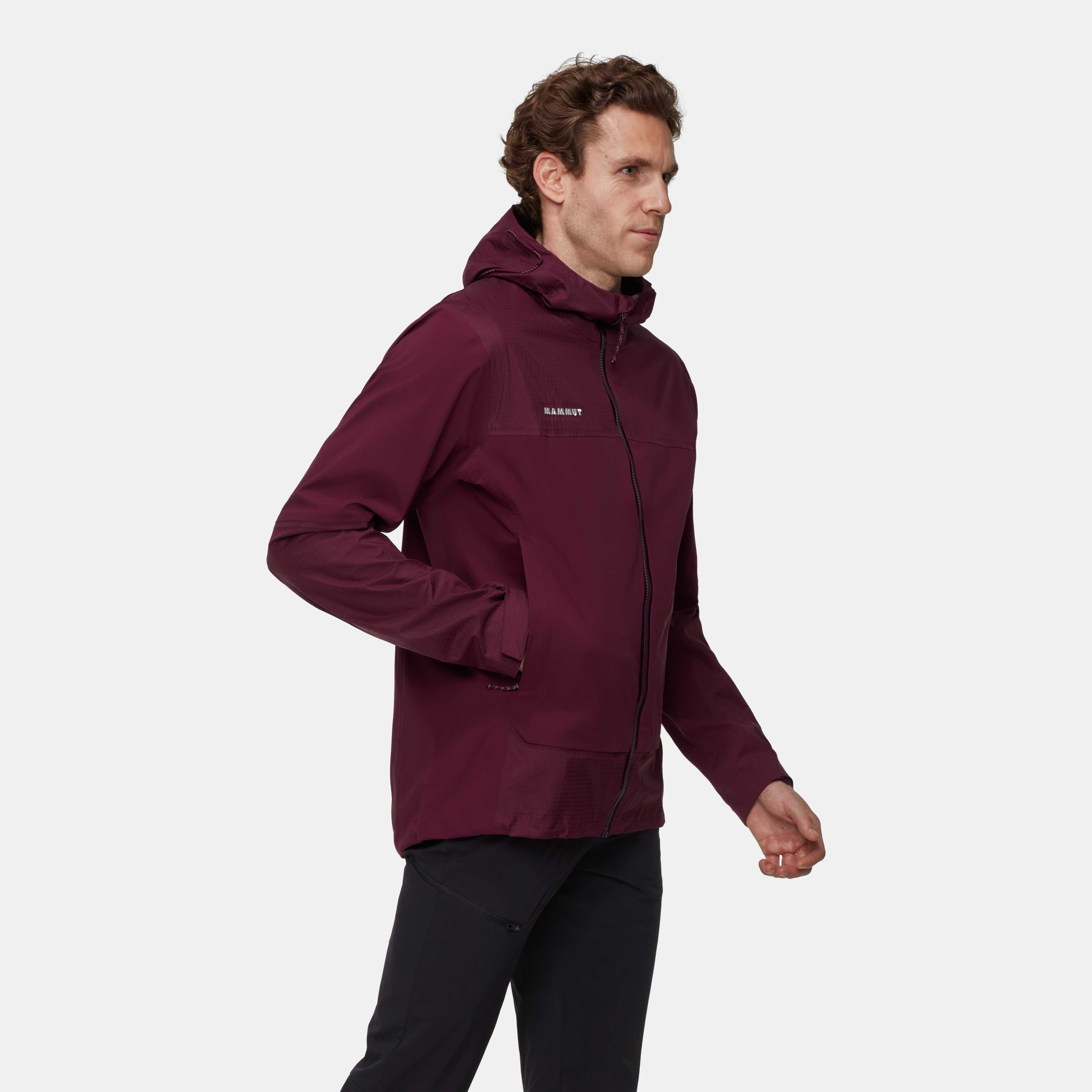 Mammut Ducan Guide HS Hooded Jacket Men - temp, vin - Vin