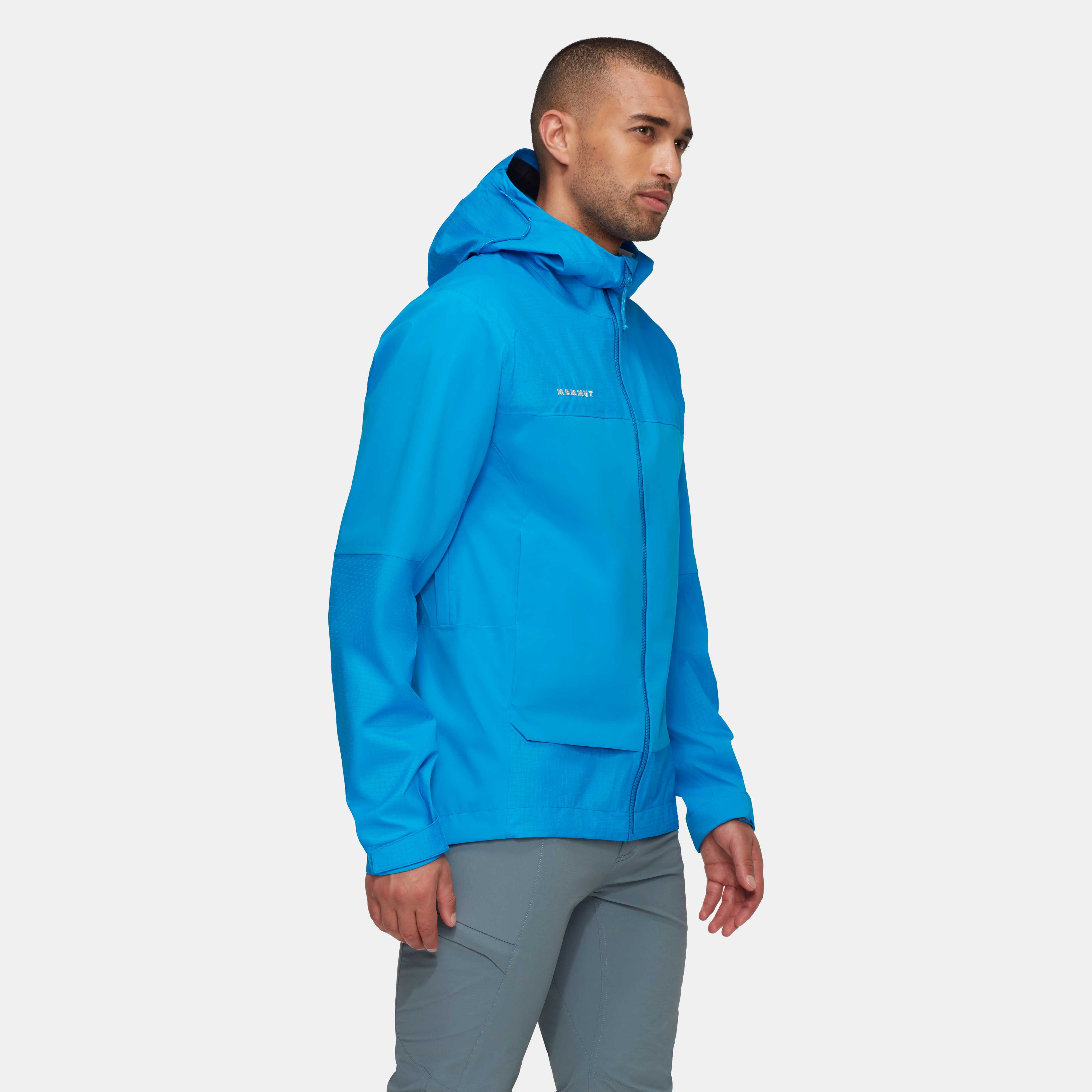 Mammut Ducan Guide HS Hooded Jacket Men, glacier blue - Glacier blue