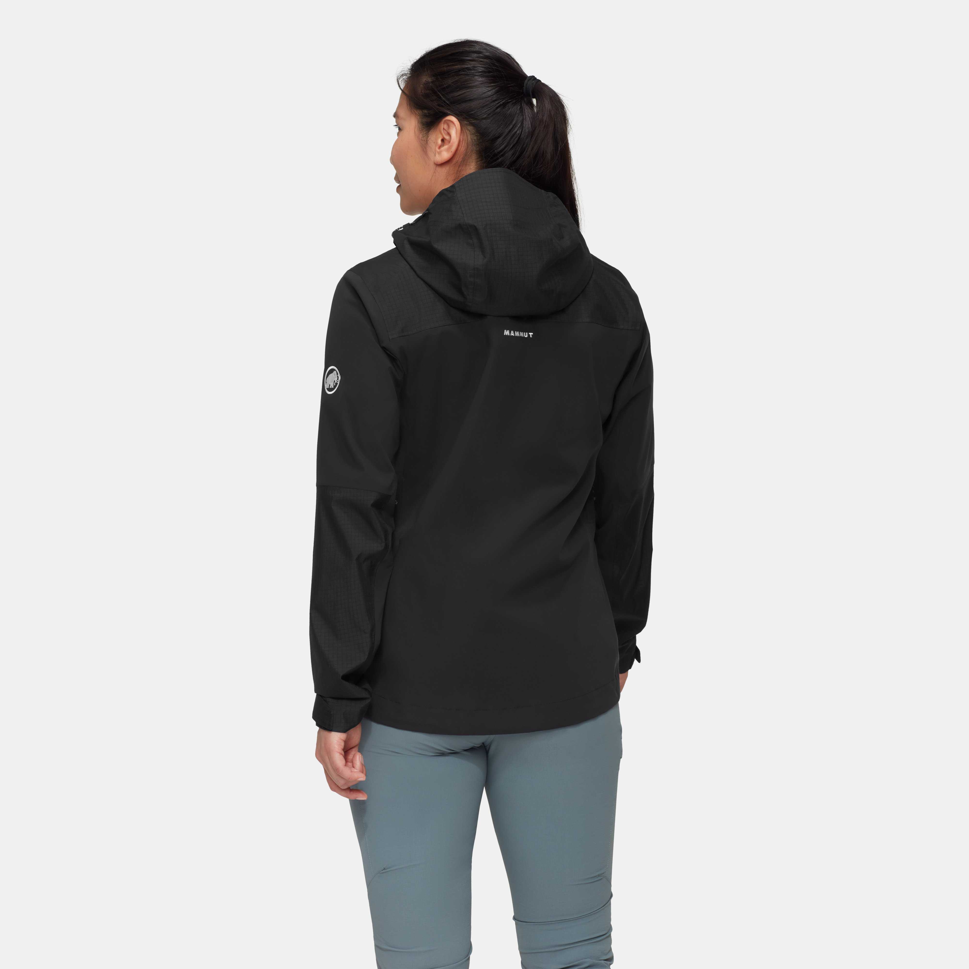 Mammut Ducan Guide HS Hooded Jacket Women, black - Black