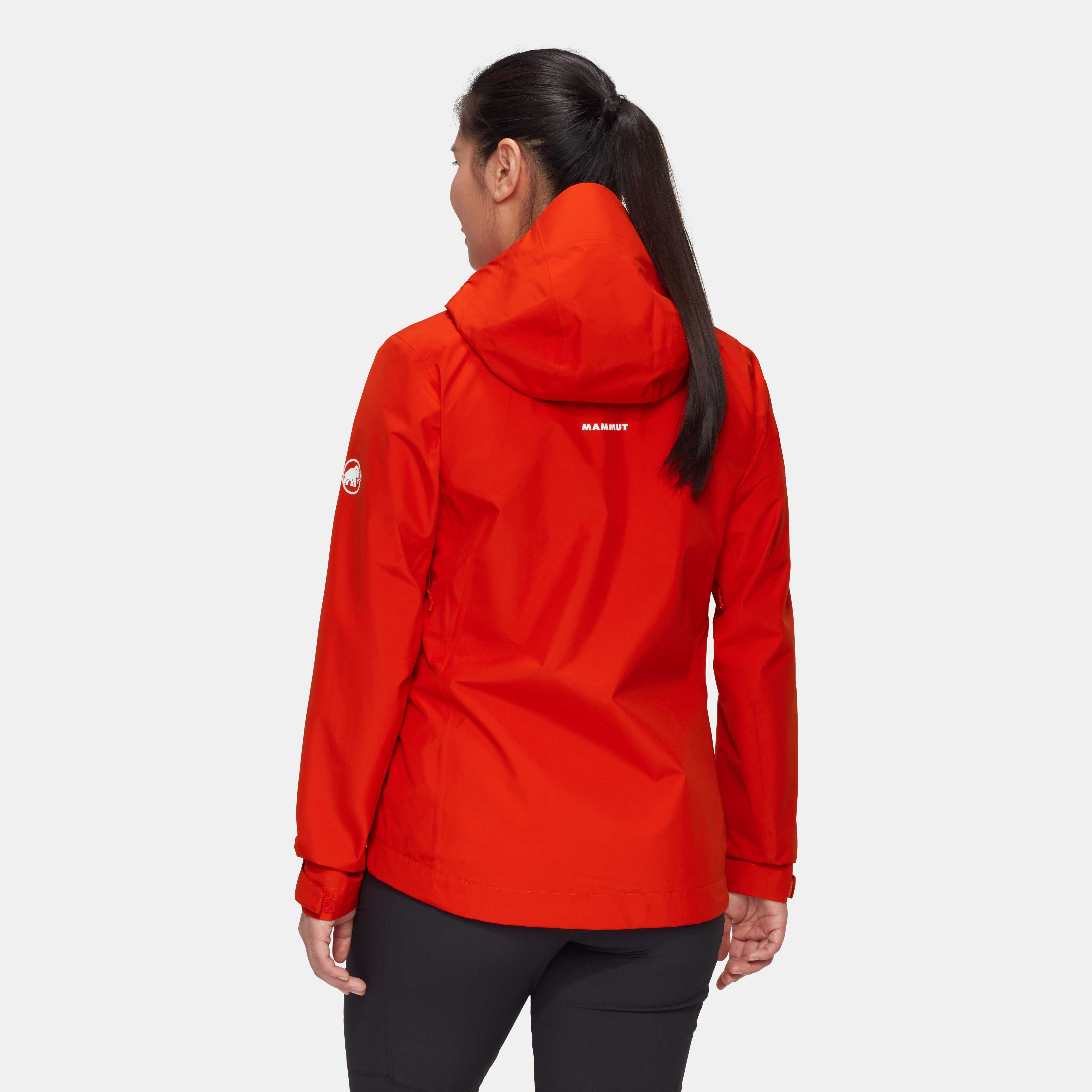 Mammut Treeline HS Hooded Jacket Women, mammut red - Mammut red