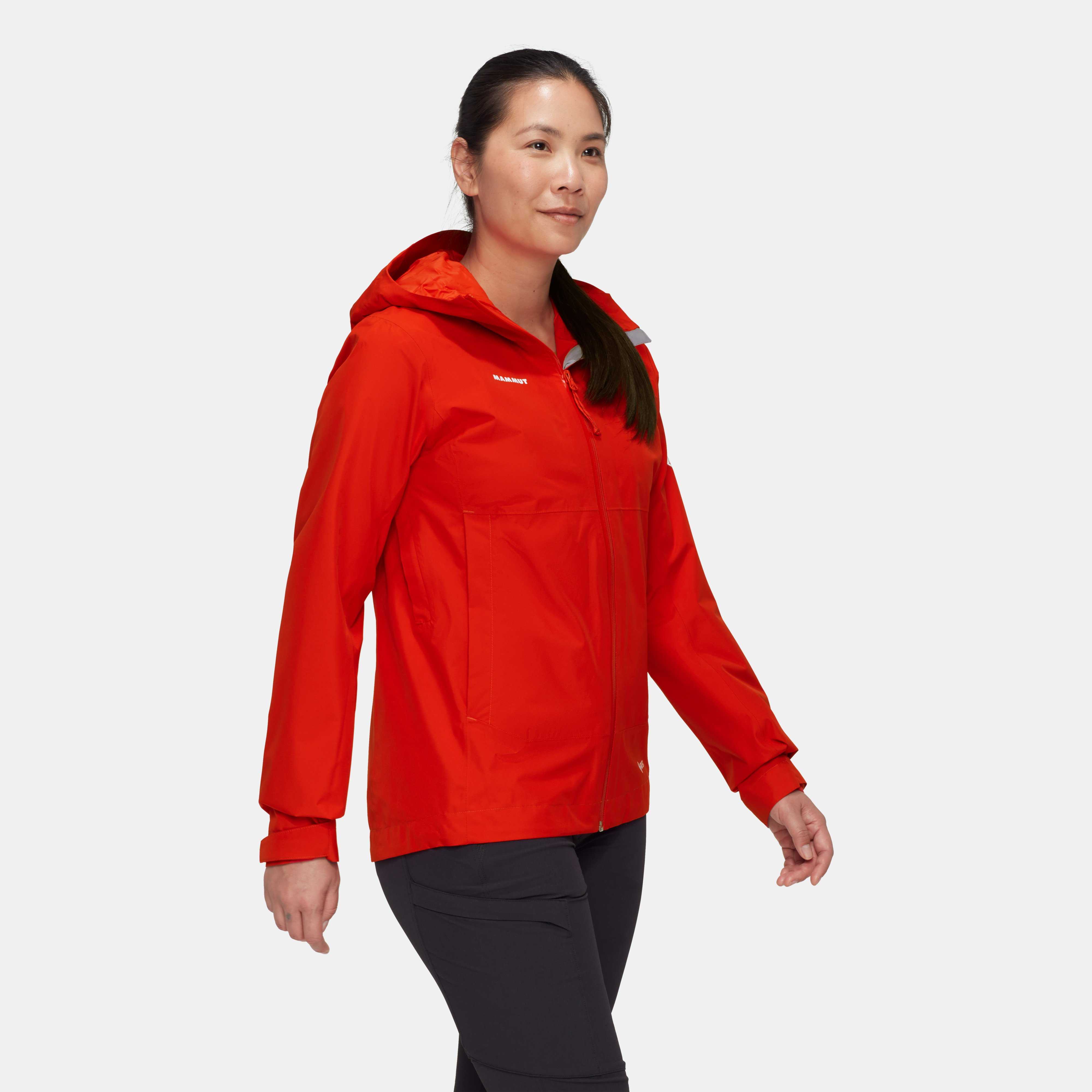 Mammut Treeline HS Hooded Jacket Women, mammut red - Mammut red