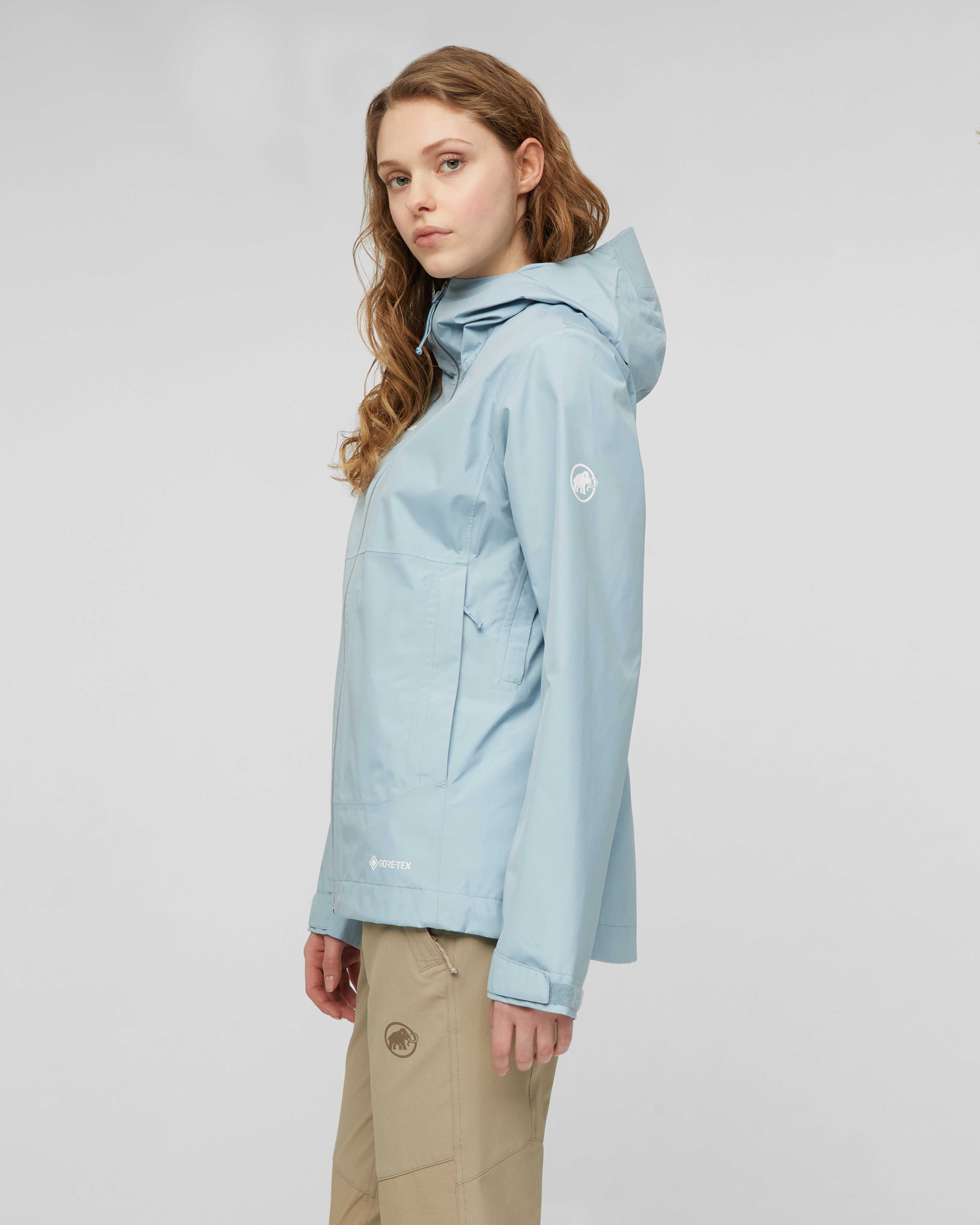 Mammut Treeline HS Hooded Jacket Women, nebla - Nebla - Model side view