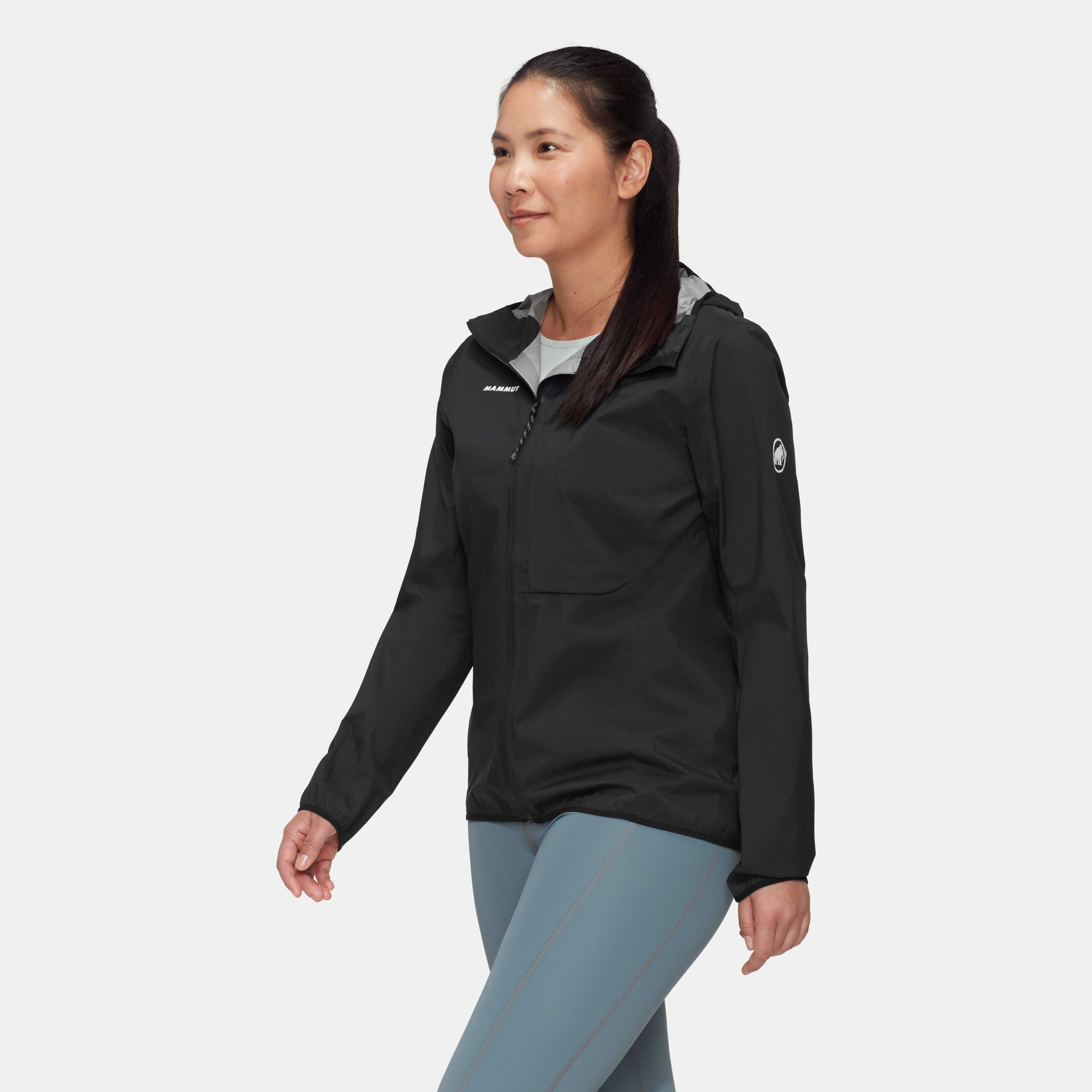 Mammut Ducan Light HS Hooded Jacket Women, black - Black