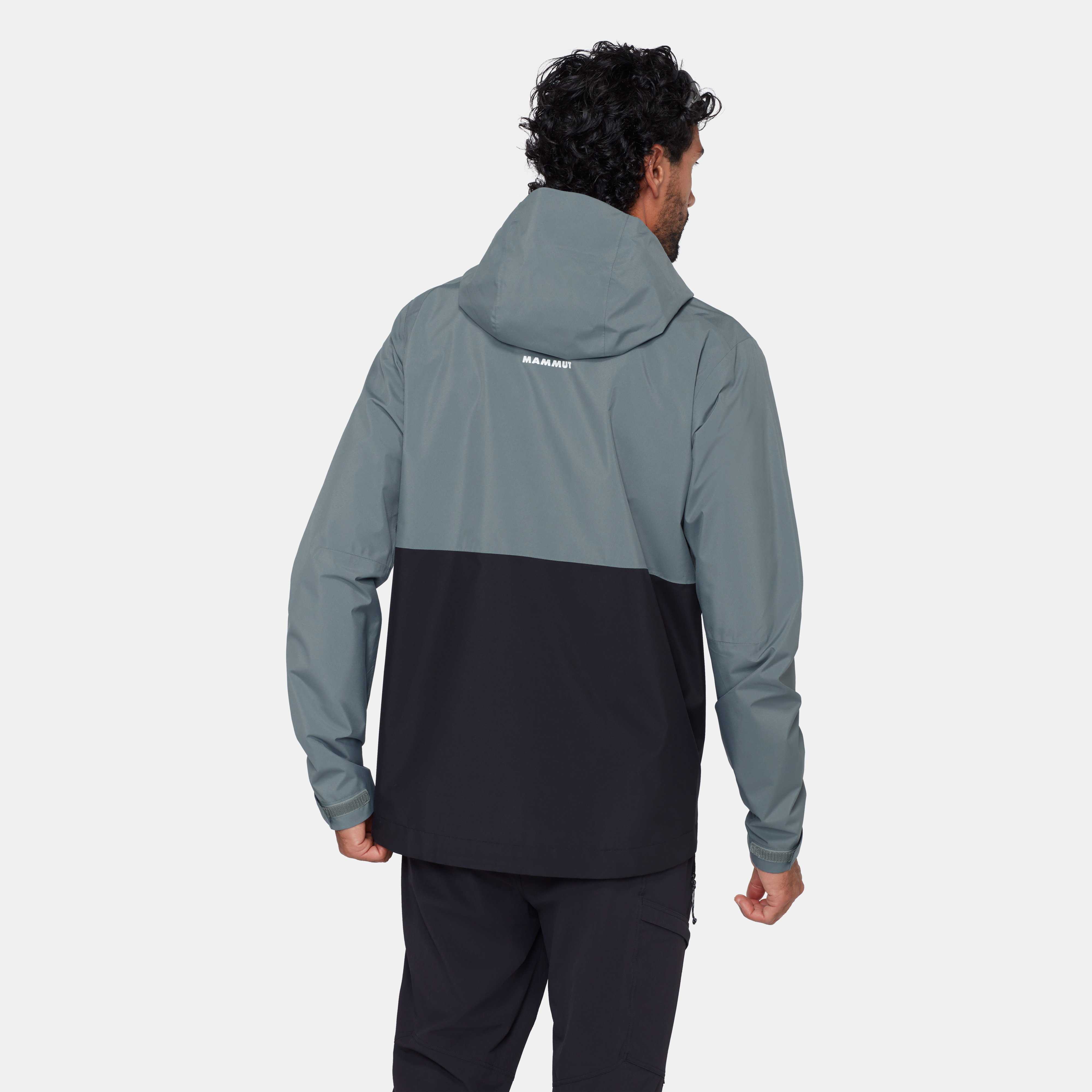 Mammut Linard Light HS Hooded Jacket Men, black-strata - Black-strata