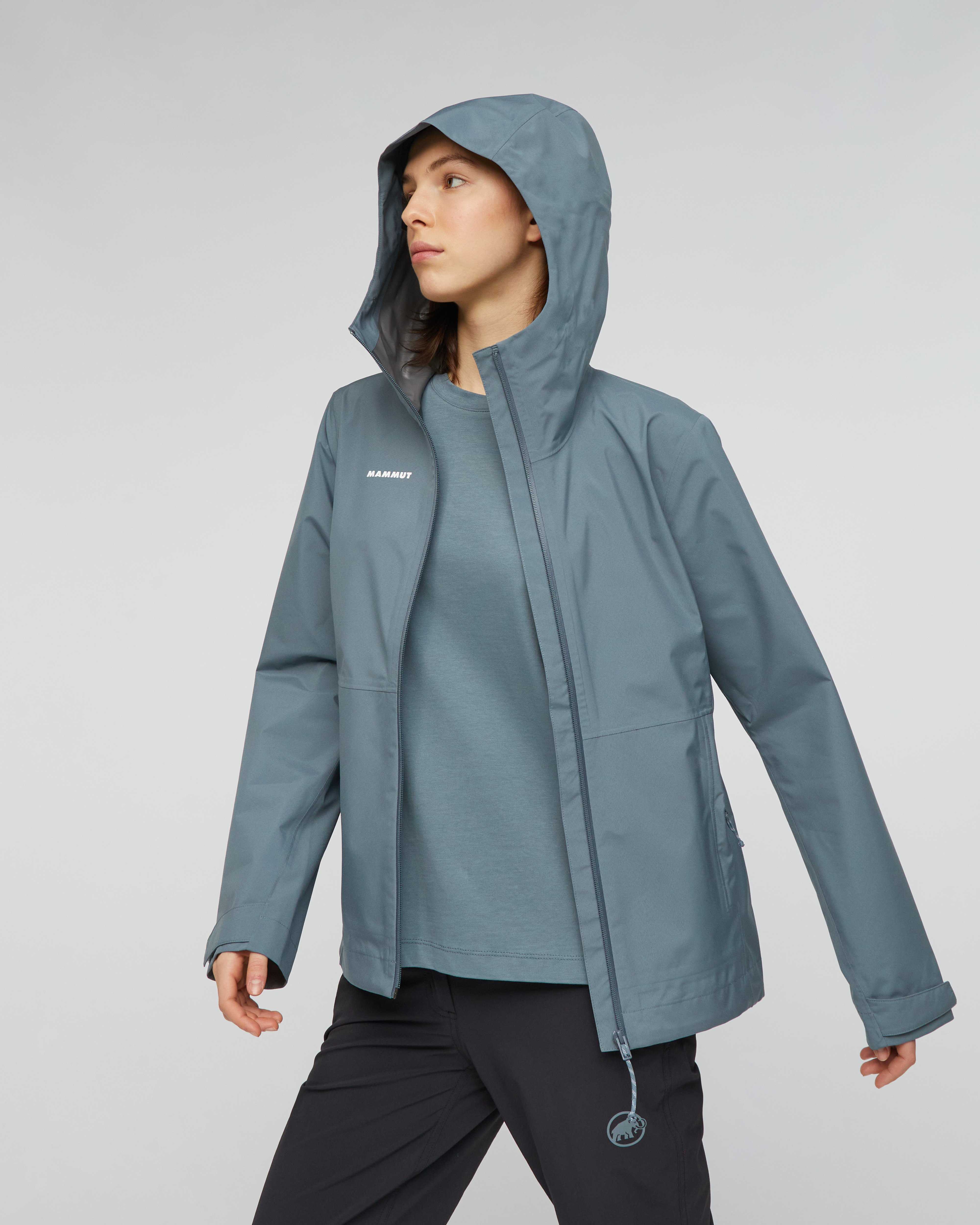 Mammut Linard Light HS Hooded Jacket Women, strata - Strata