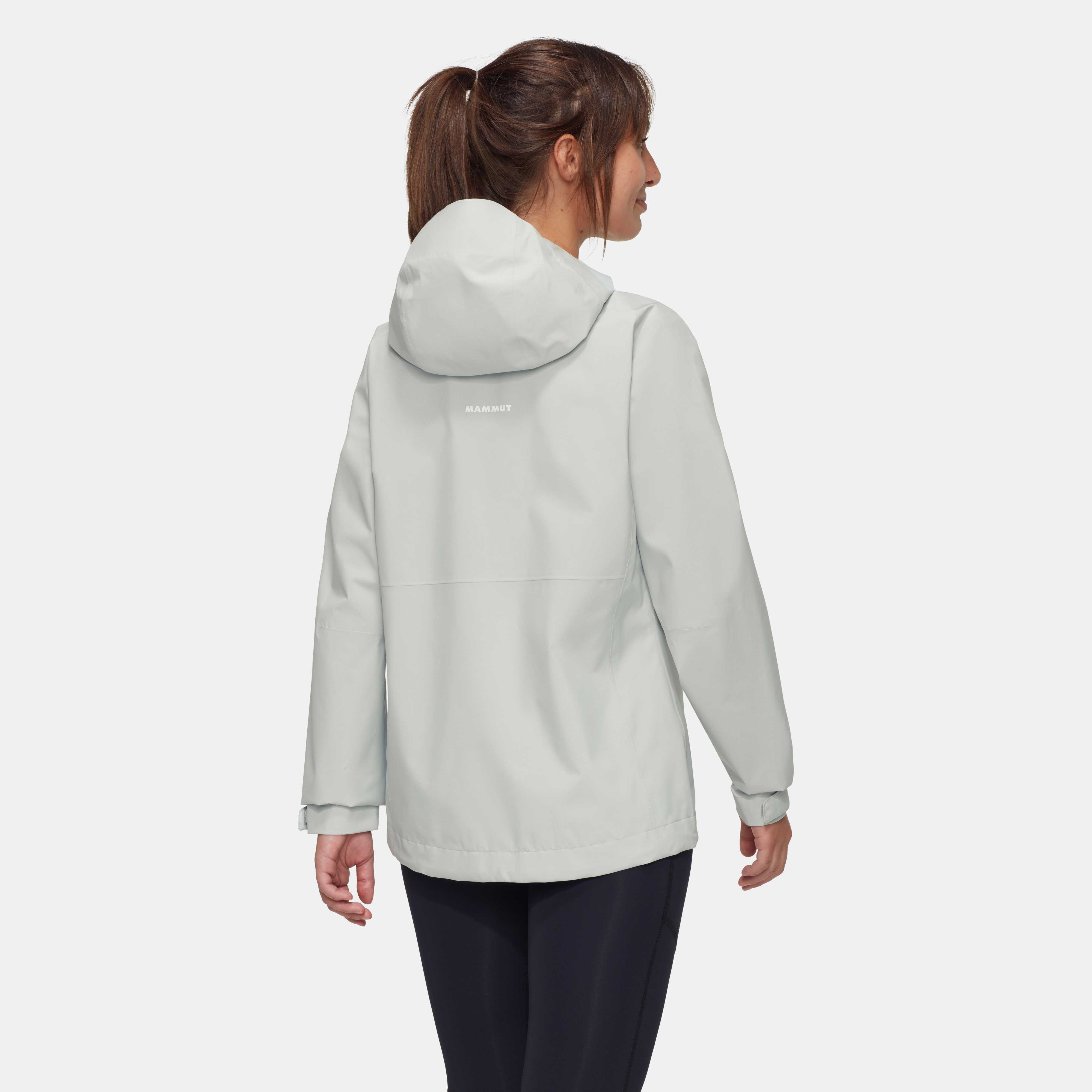 Mammut Linard Light HS Hooded Jacket Women, silver sage - Silver sage