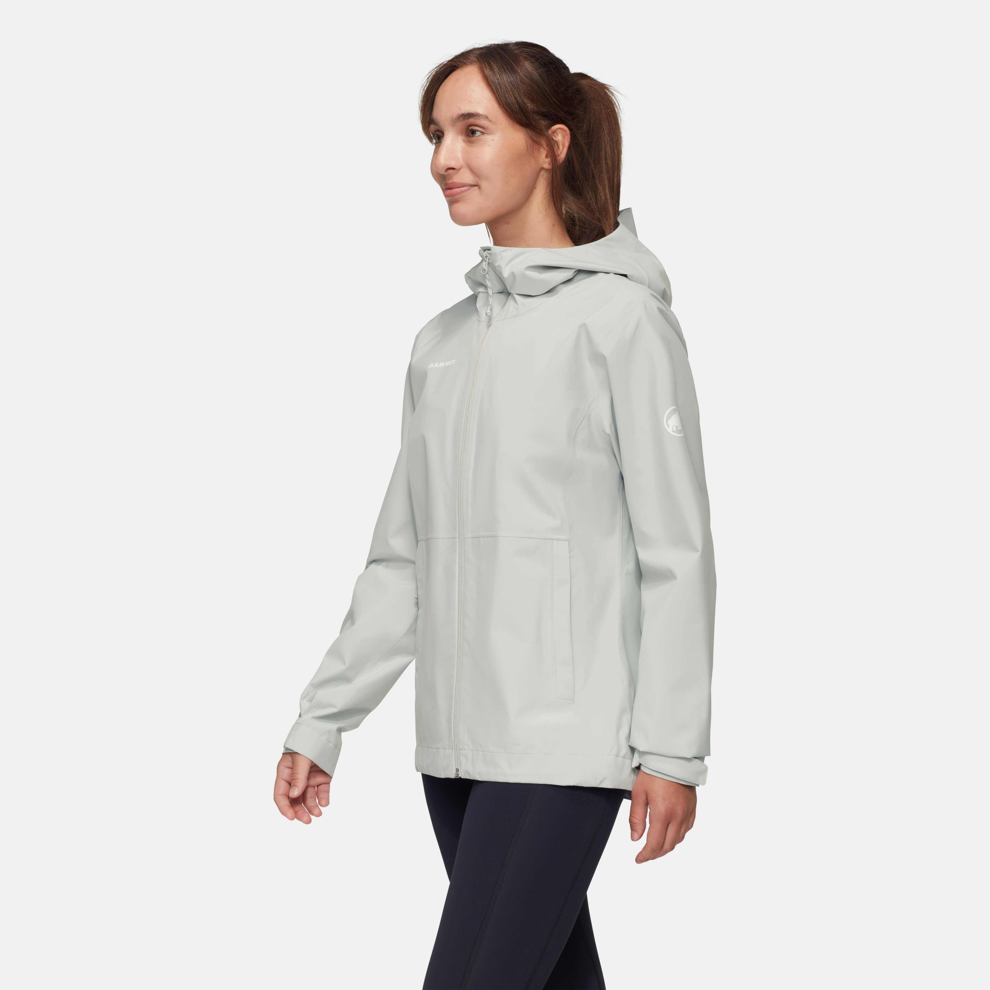 Mammut Linard Light HS Hooded Jacket Women, silver sage - Silver sage