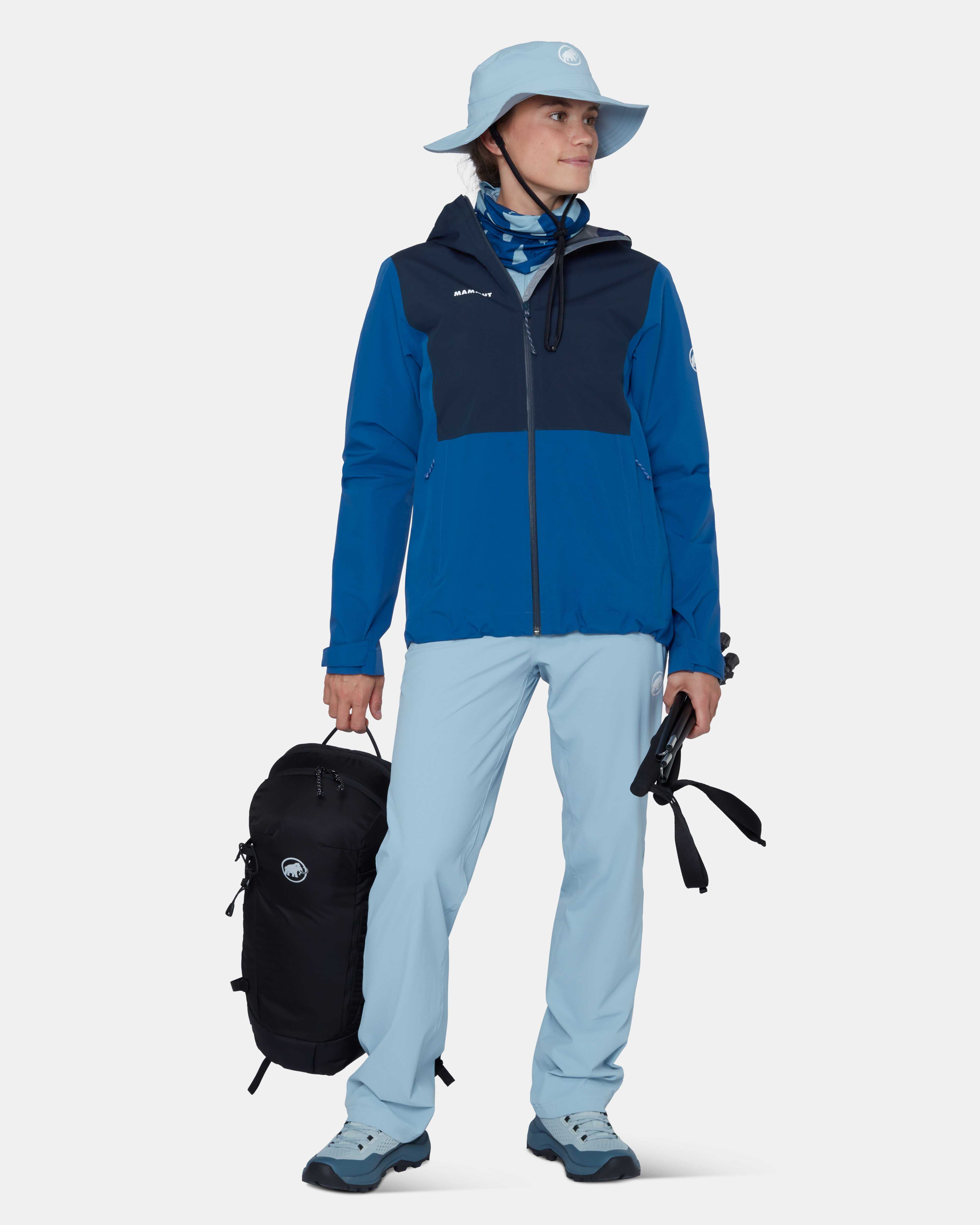 Mammut Linard Light HS Hooded Jacket Women, tschiel-marine - Tschiel-marine