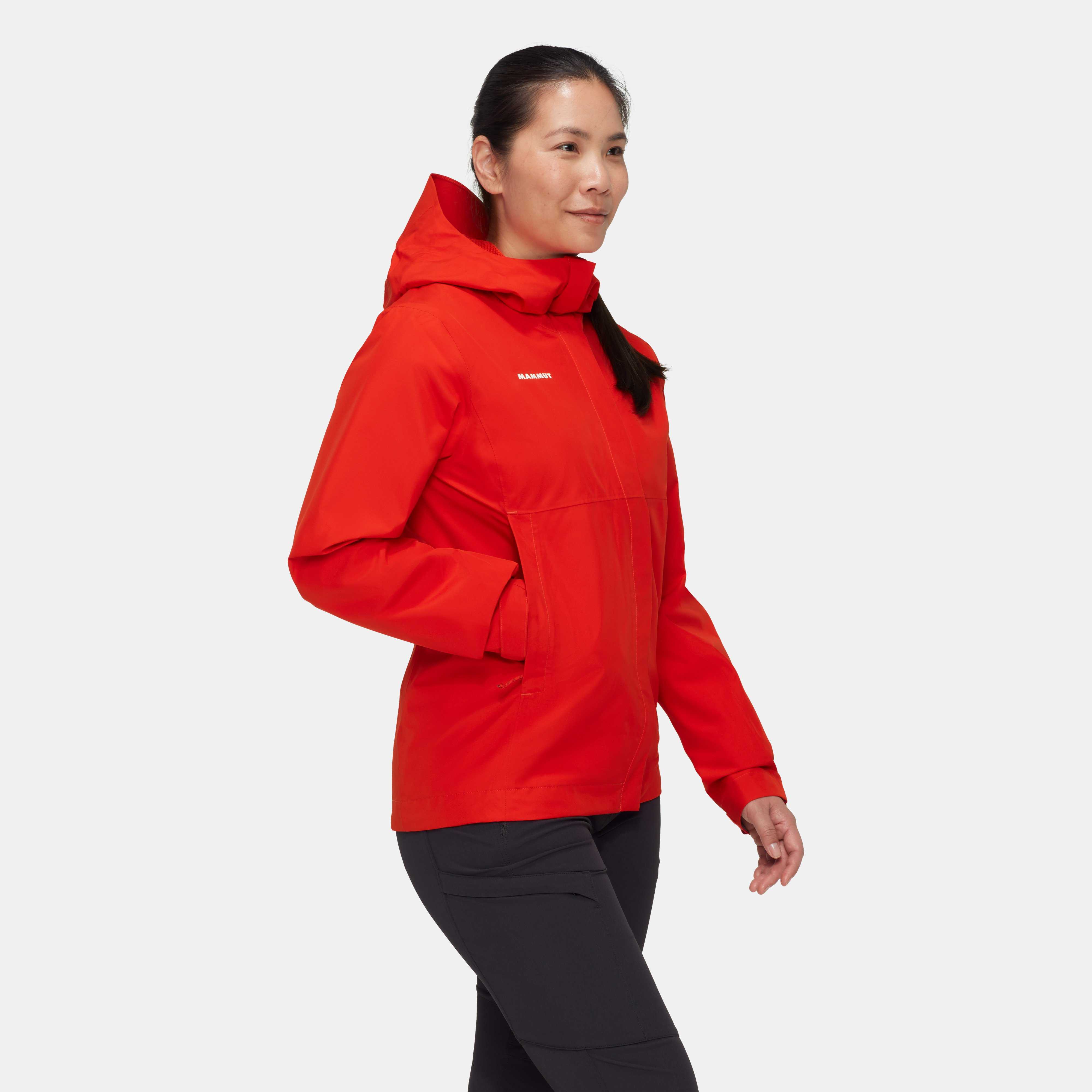 Mammut Treeline Light HS Hooded Jacket Women, mammut red - Mammut red