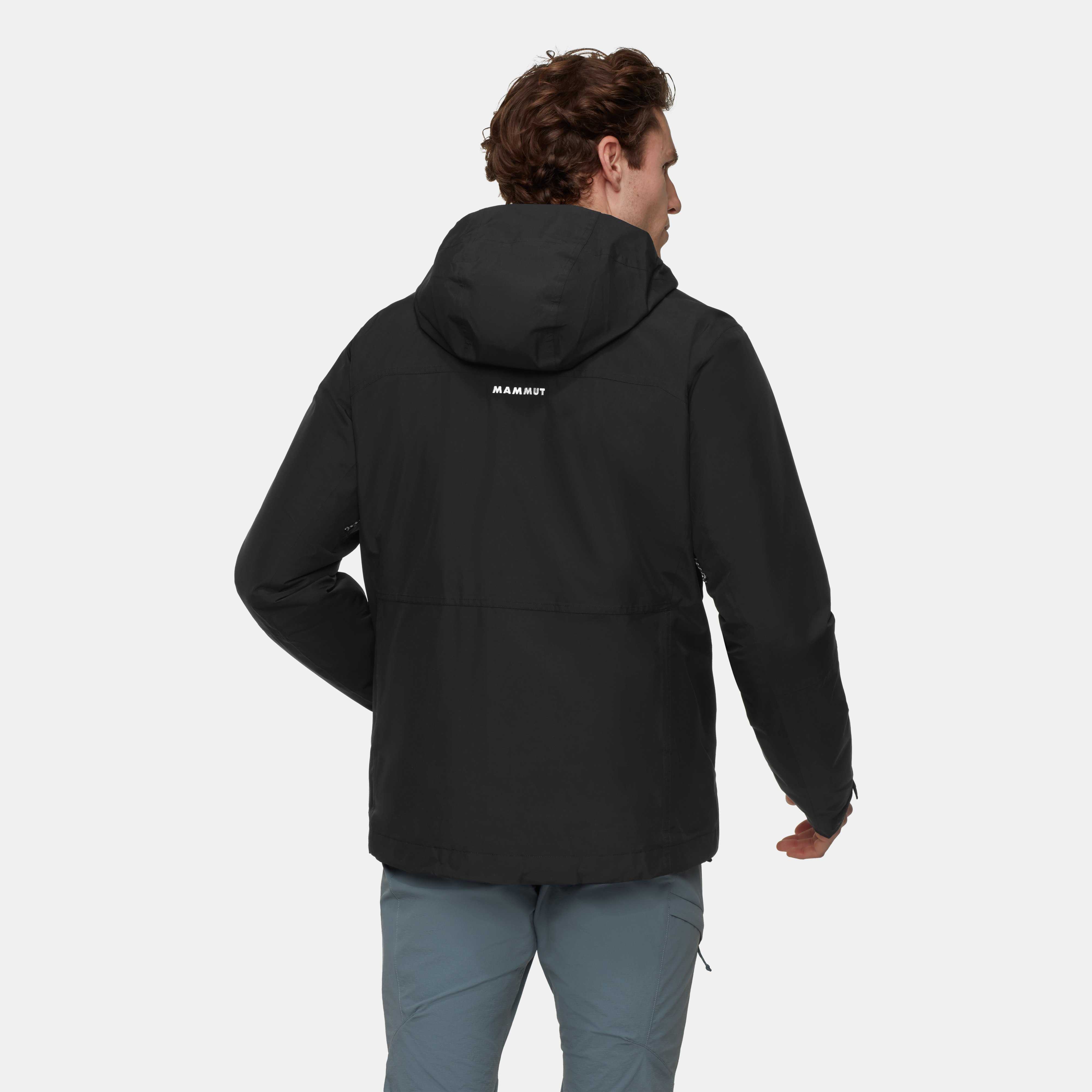 Mammut Treeline 3 in 1 HS Hooded Jacket Men, black-black - Black-black