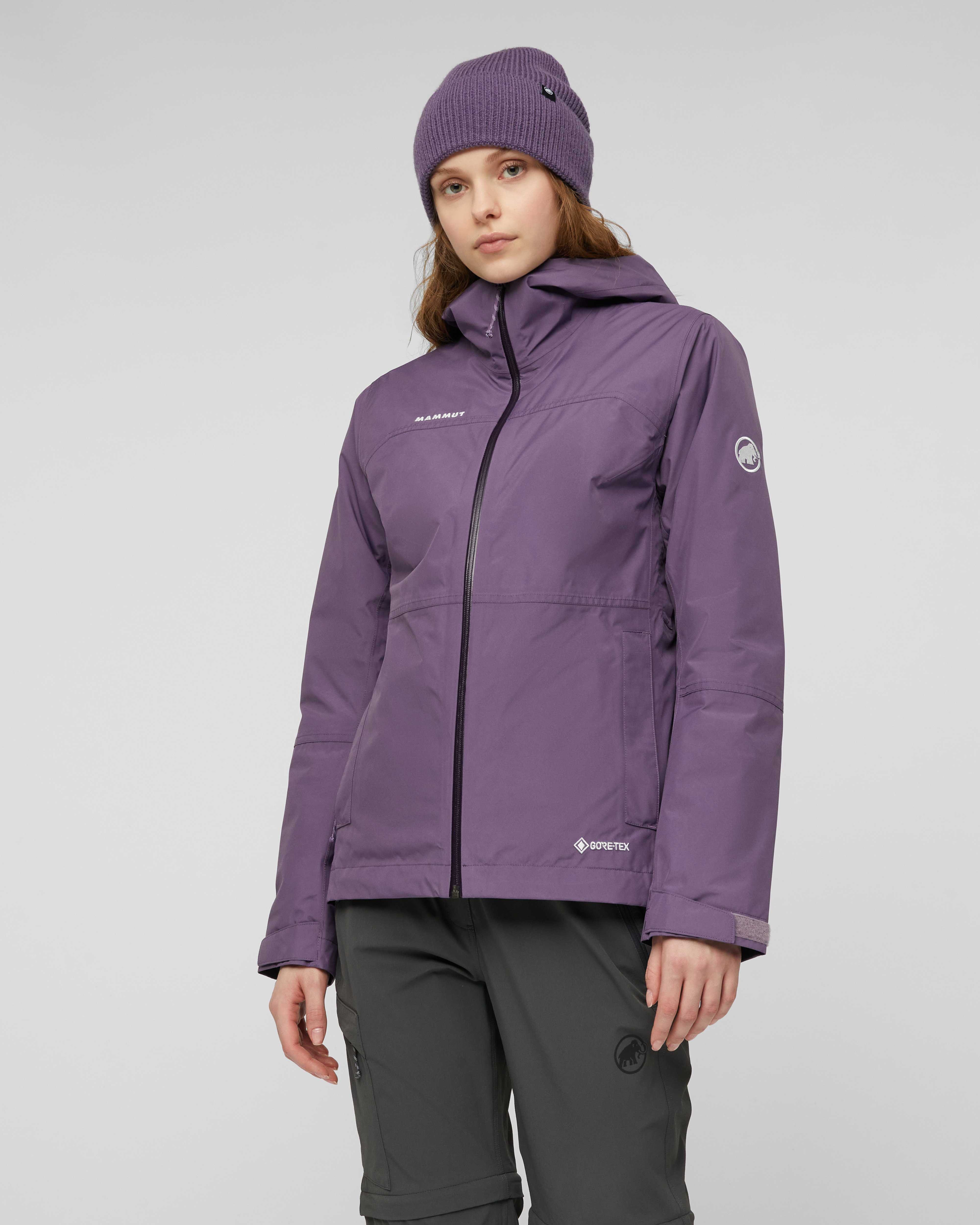 Mammut Treeline 3 in 1 HS Hooded Jacket Women, paloja-black - Paloja-black - Outdoor view
