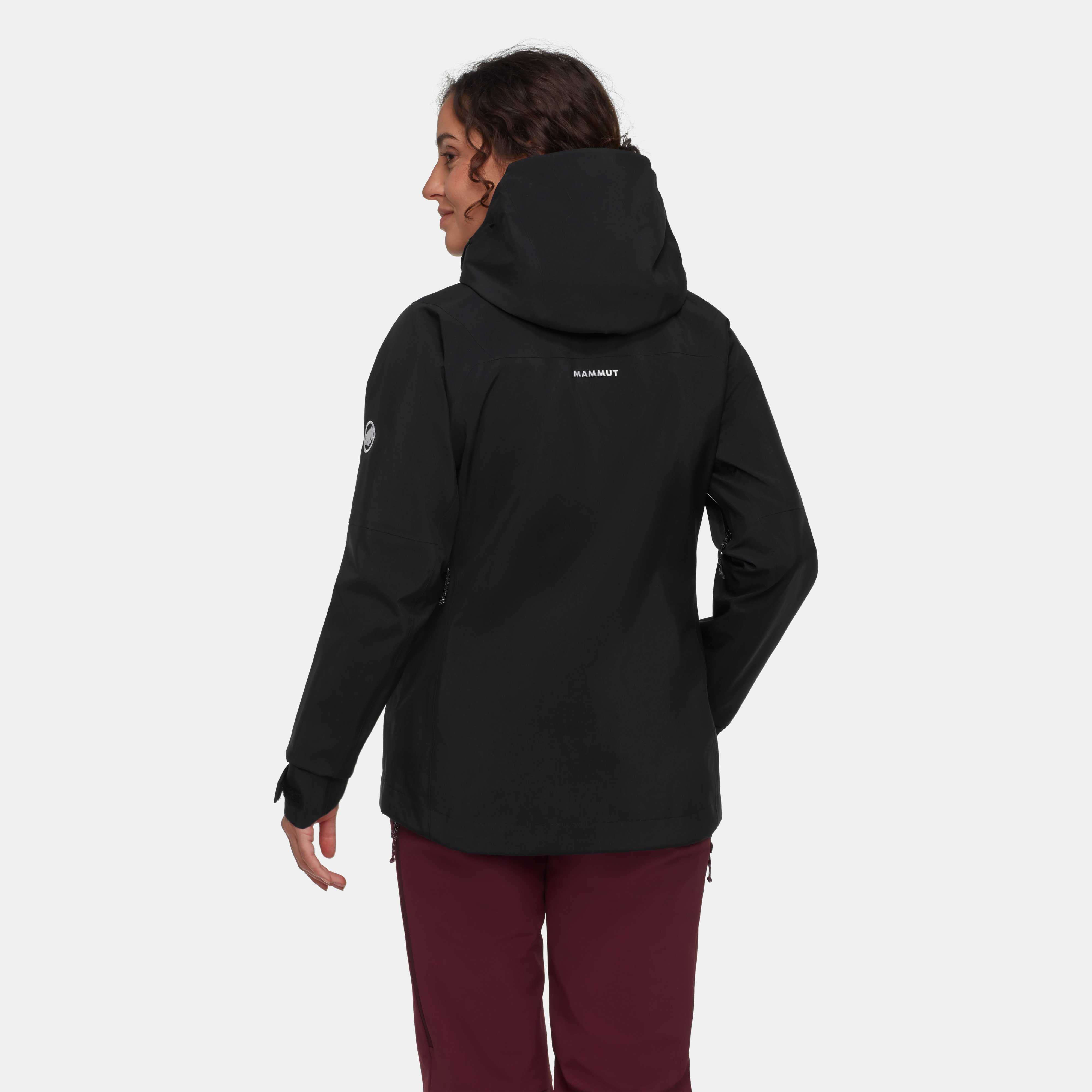 Mammut Crater Pro HS Hooded Jacket Women, black - Black