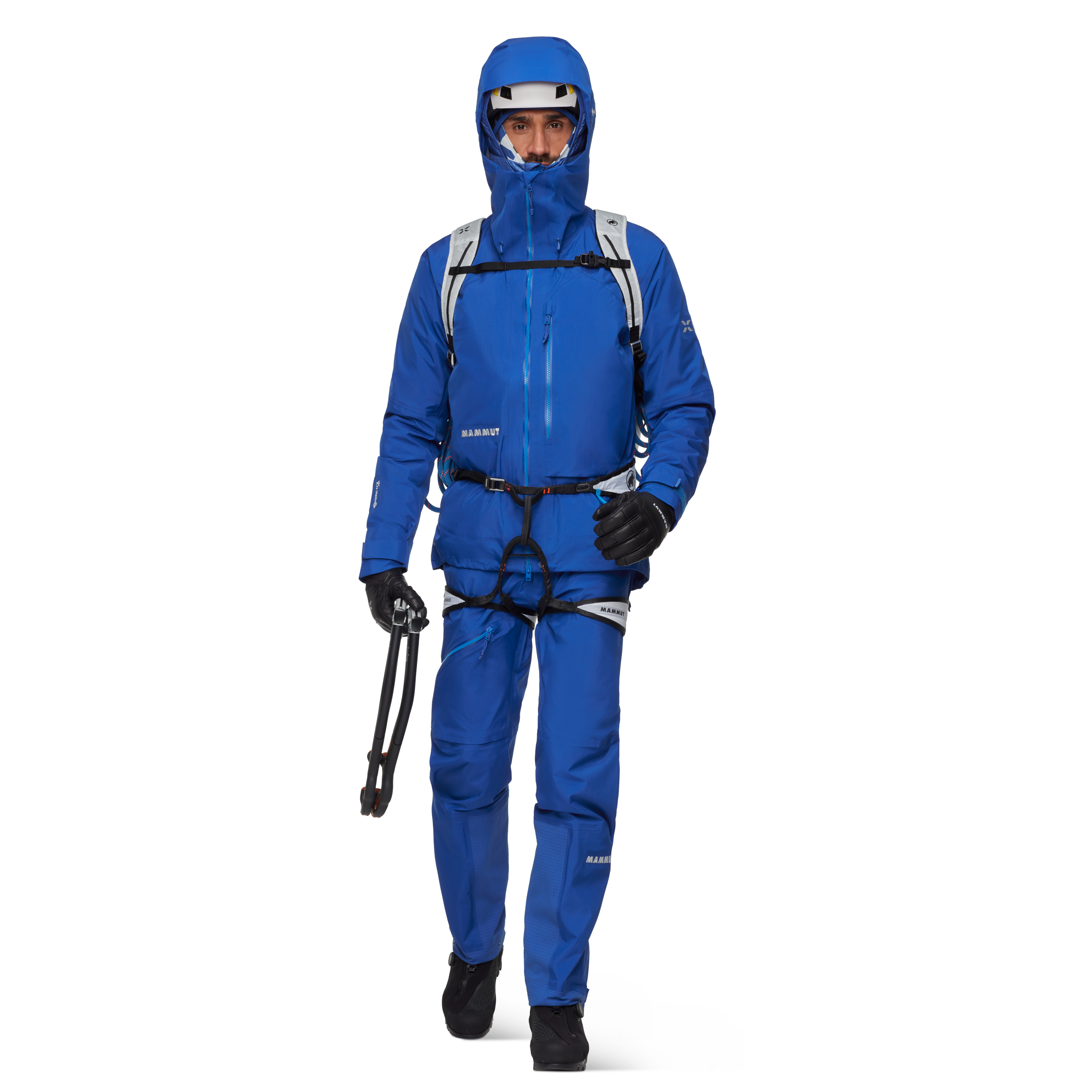 Mammut Eiger Nordwand Advanced HS Hooded Jacket Men, eiger blue - Eiger blue