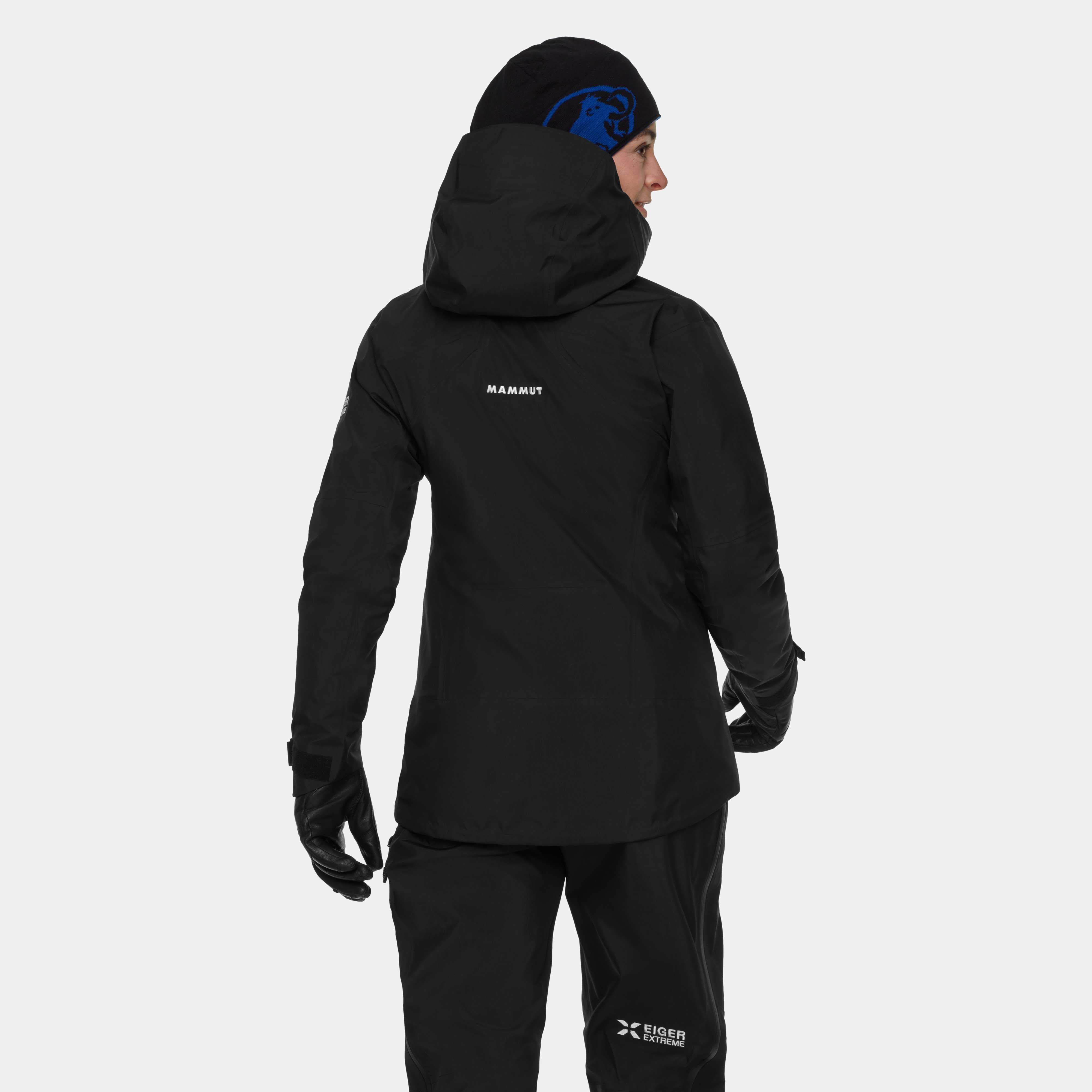 Mammut Eiger Nordwand Advanced HS Hooded Jacket Women, black - Black