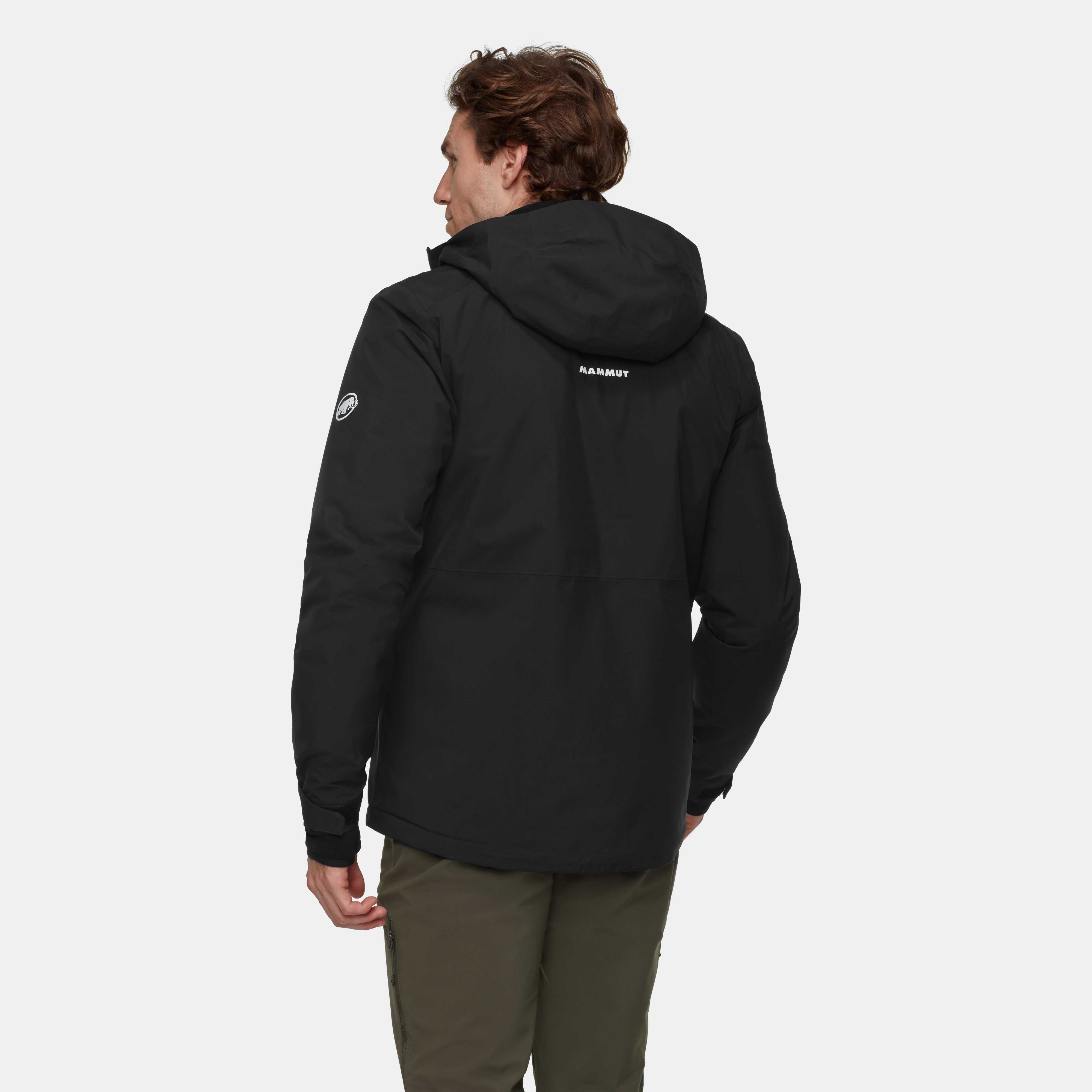 Mammut Linard HS Thermo Hooded Jacket Men - temp, black - Black