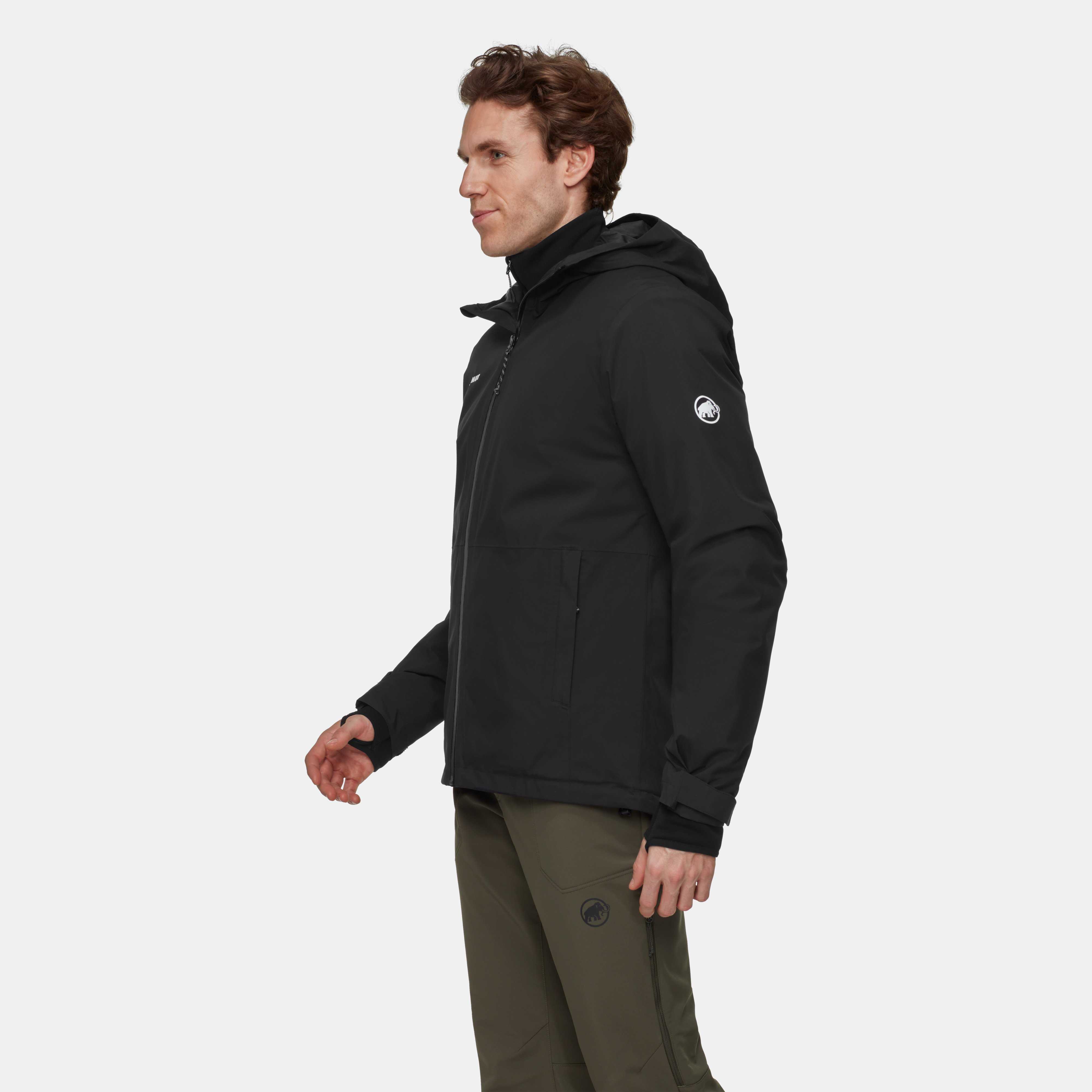 Mammut Linard HS Thermo Hooded Jacket Men - temp, black - Black