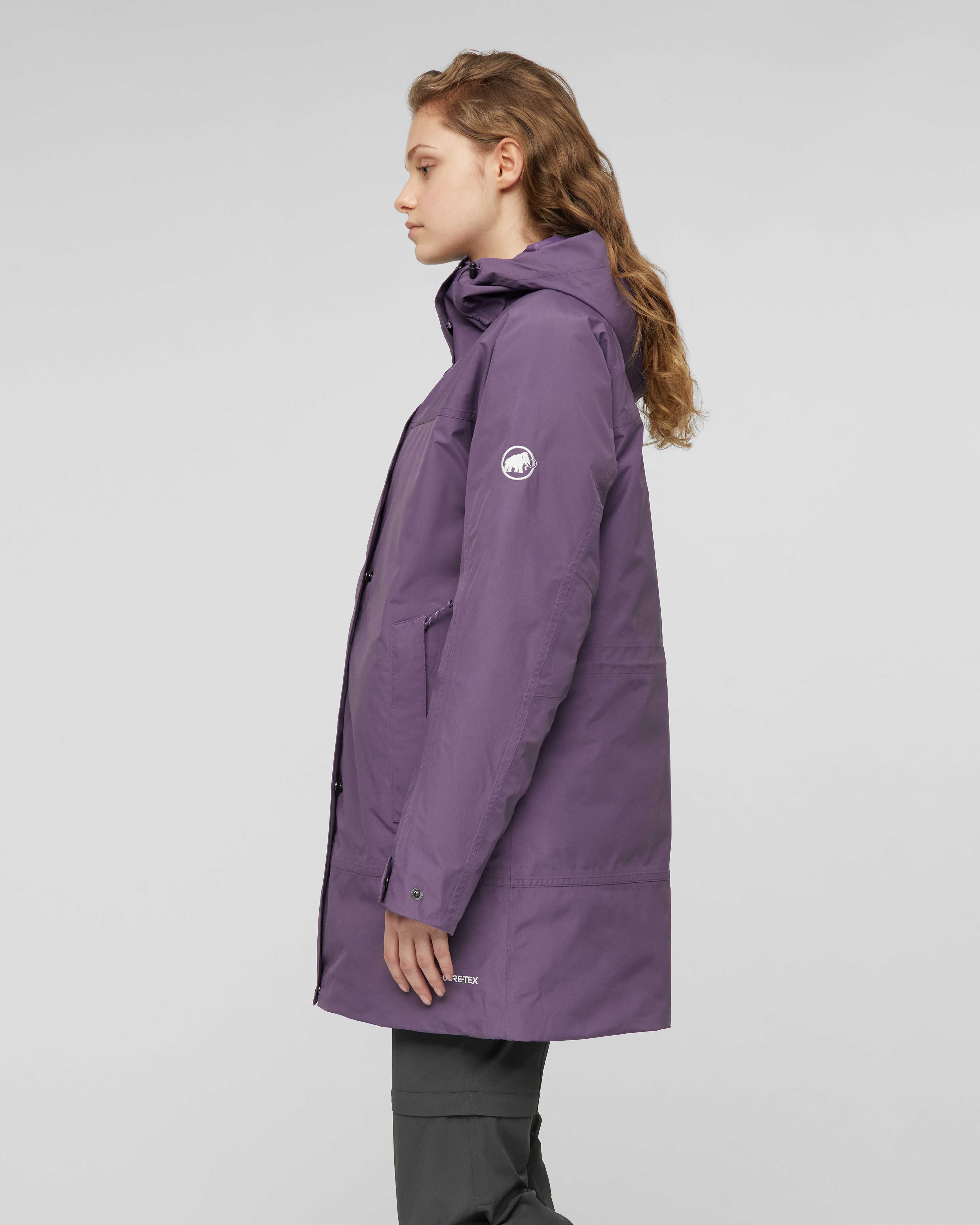 Mammut Treeline HS Thermo Hooded Parka Women, paloja - Paloja - Model side view