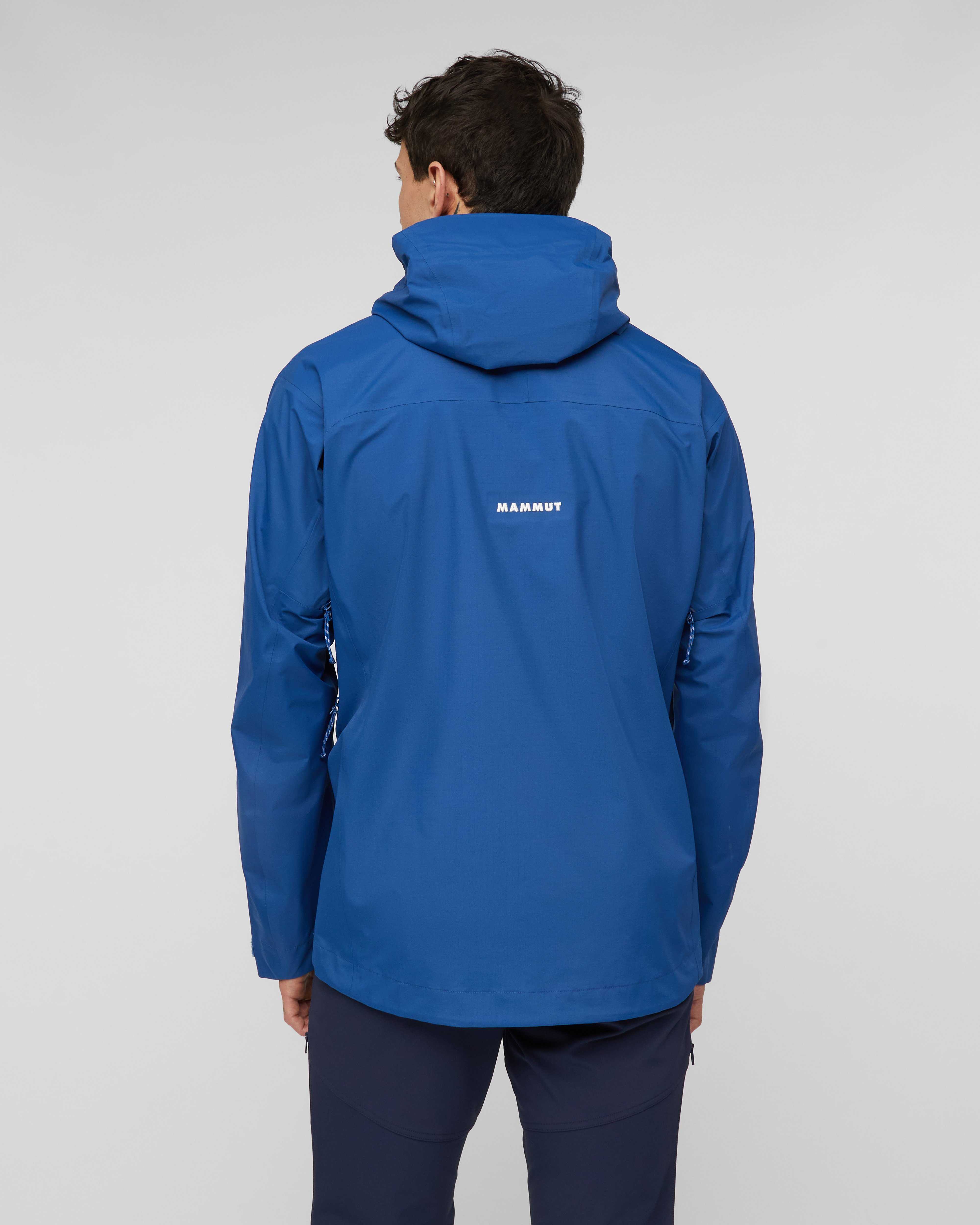 Mammut Taiss HS Hooded Jacket Men, tschiel - Tschiel - Model back view
