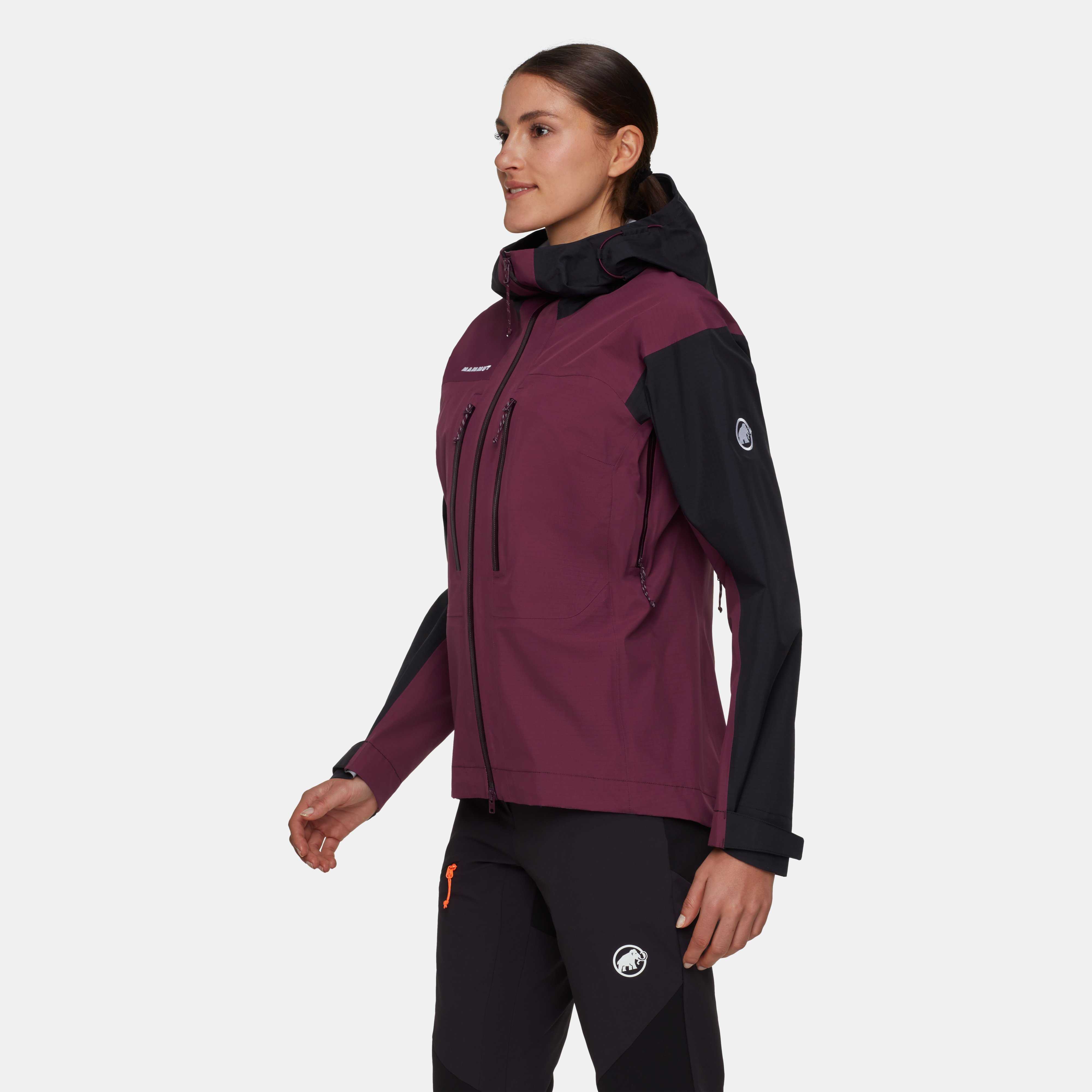 Mammut Taiss HS Hooded Jacket Women, vin-black - Vin-black