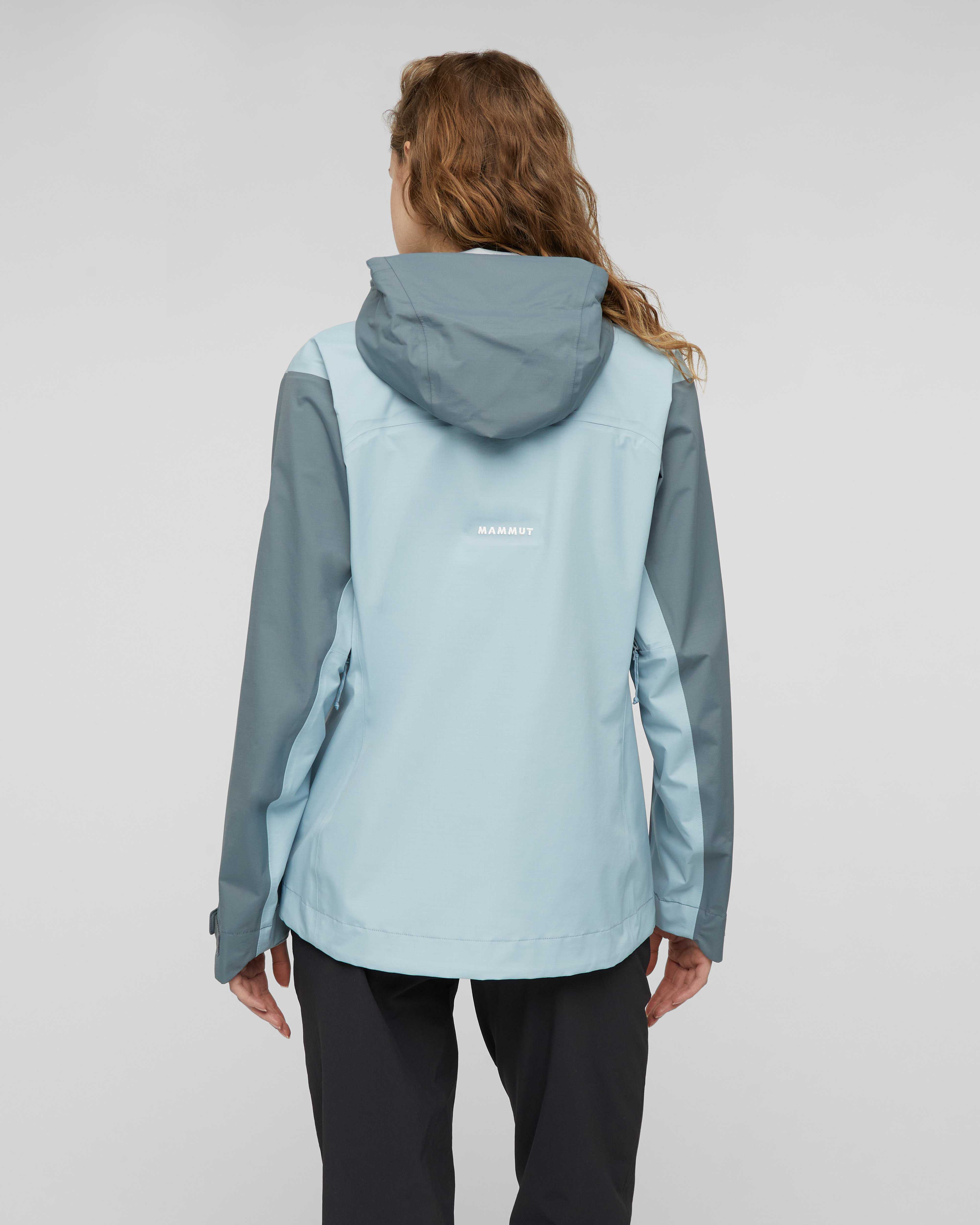 Mammut Taiss HS Hooded Jacket Women, nebla-strata - Nebla-strata - Model back view