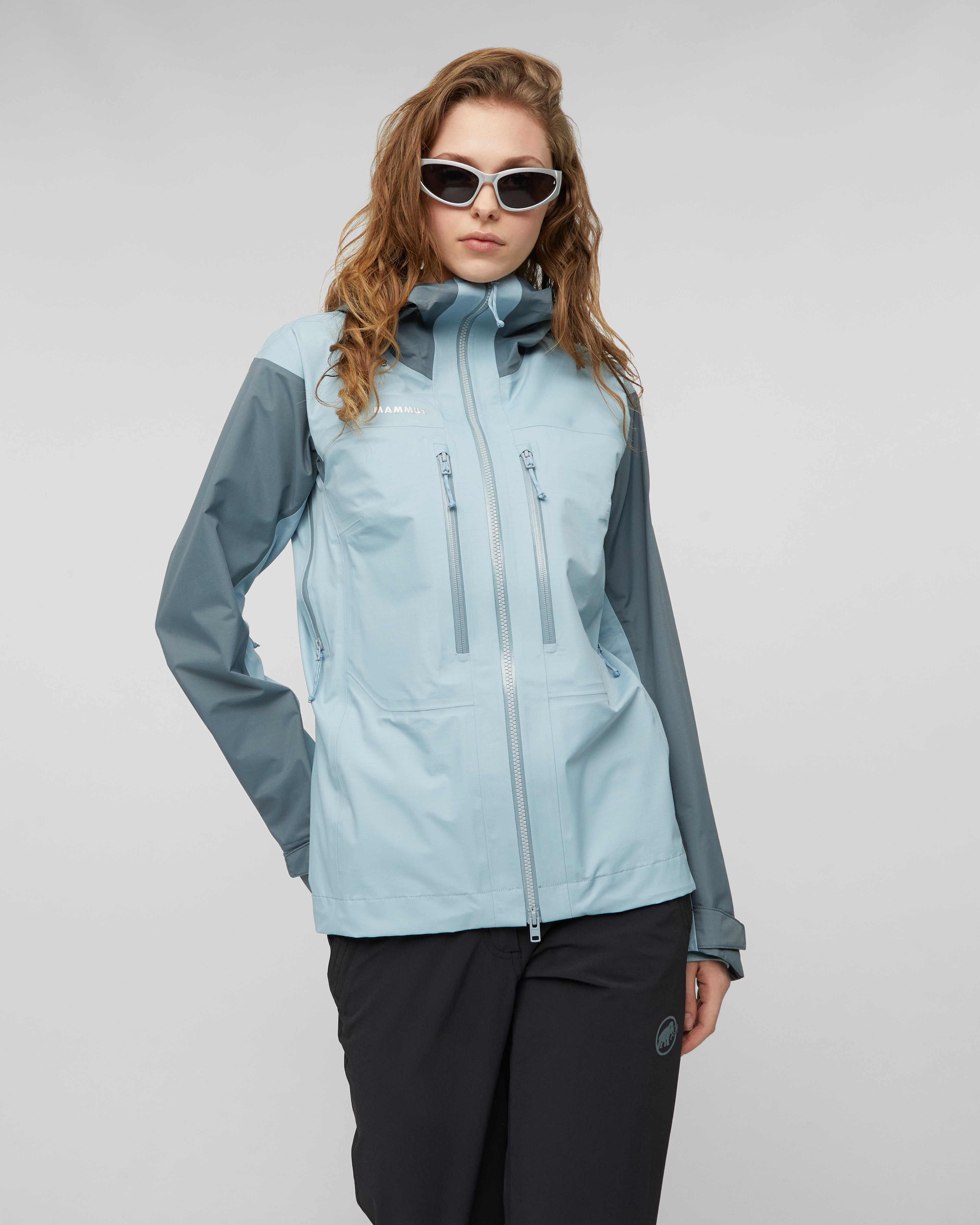 Mammut Taiss HS Hooded Jacket Women, nebla-strata - Nebla-strata - Outdoor view