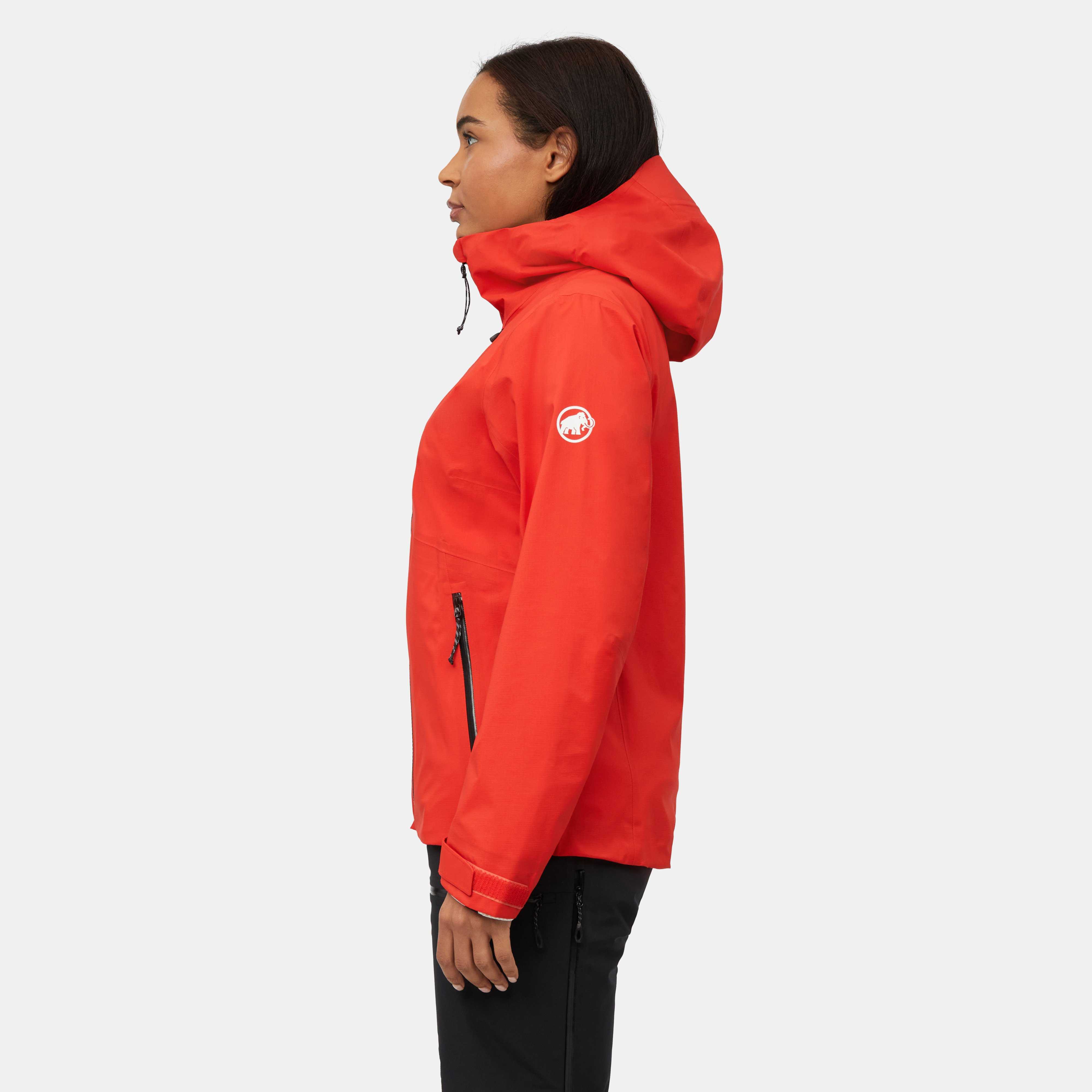 Mammut Mtn. Pro 2.0 HS Hooded Jacket Women, mammut red - Mammut red