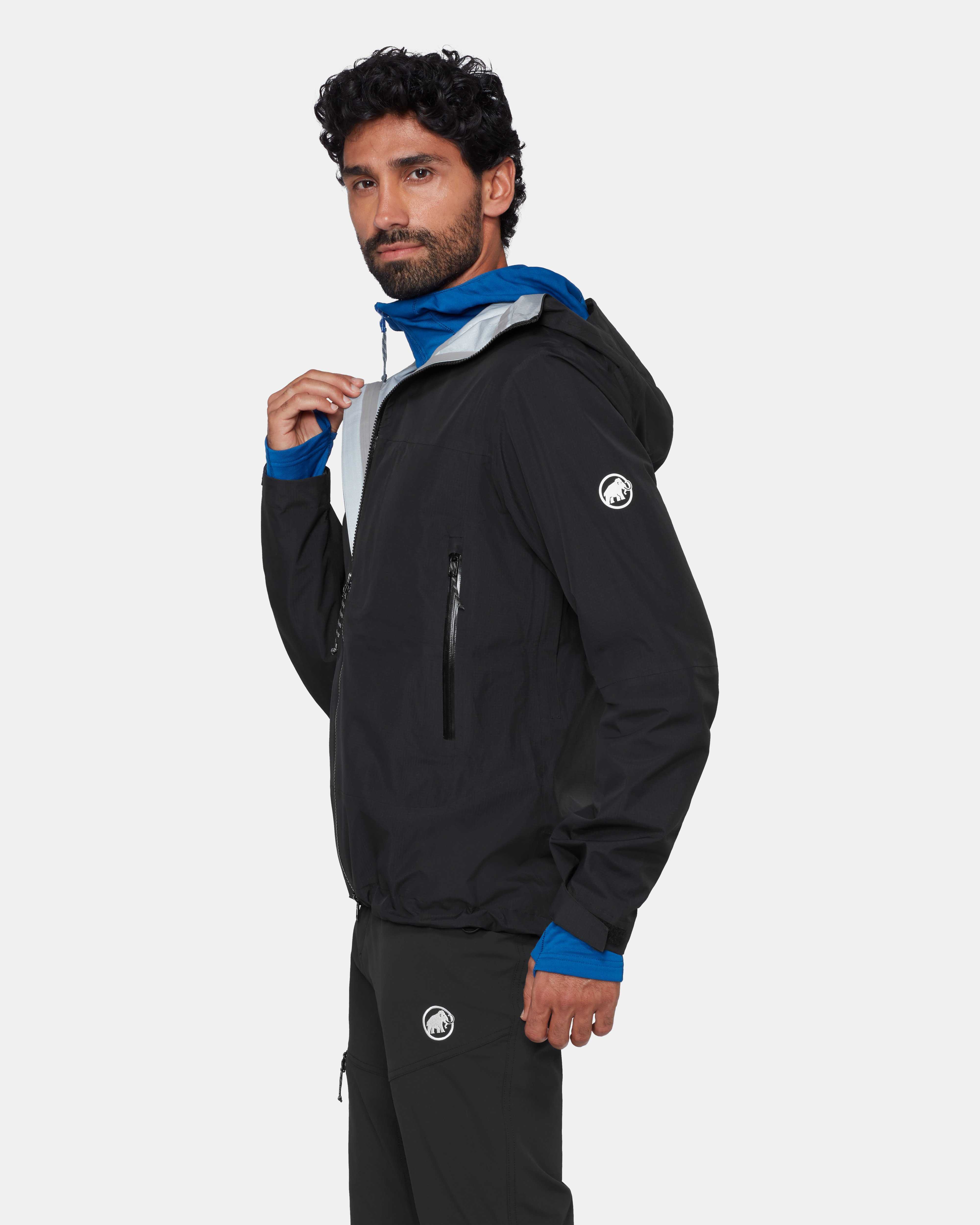 Mammut Alto Guide HS Hooded Jacket Men, black - Black