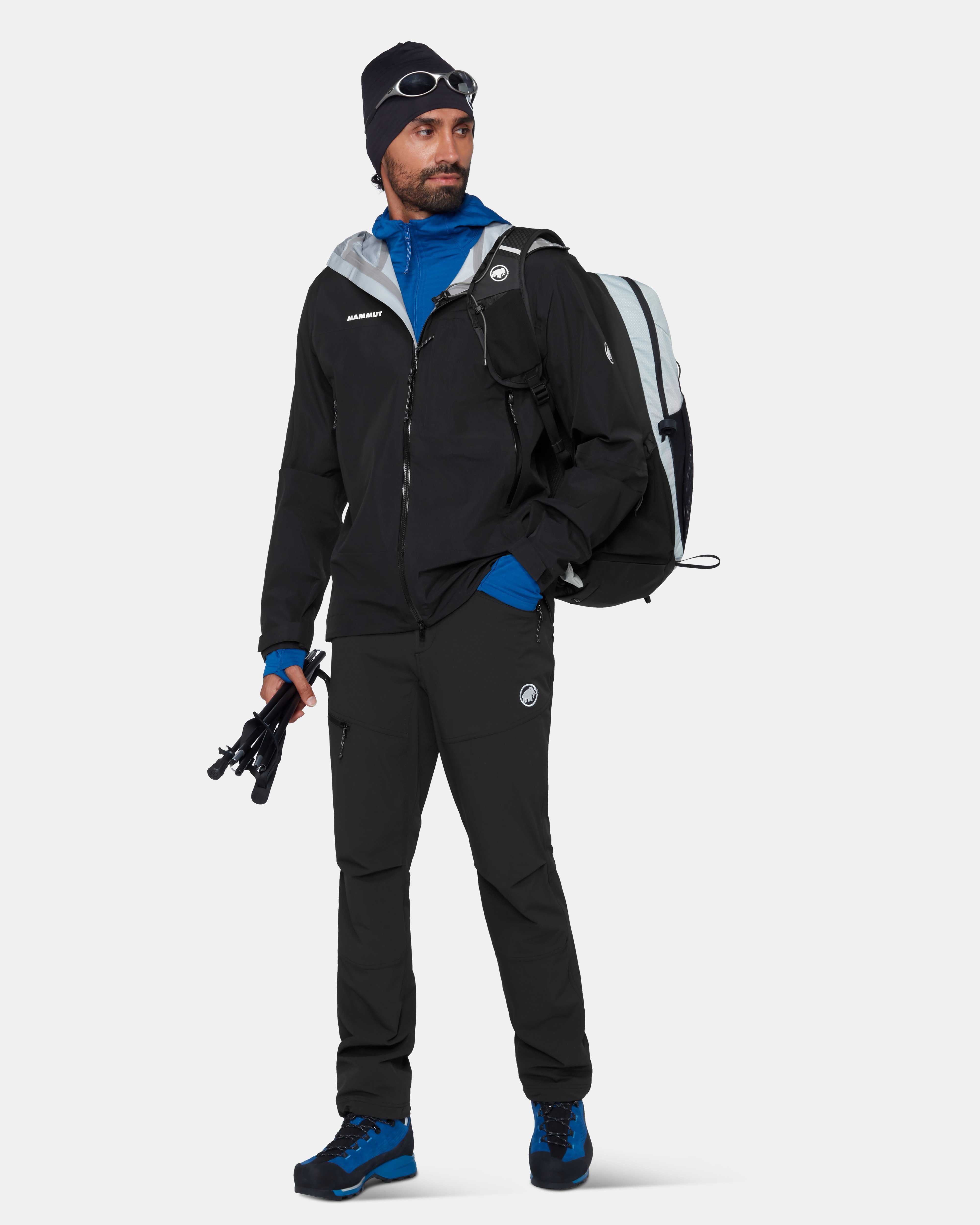 Mammut Alto Guide HS Hooded Jacket Men, black - Black