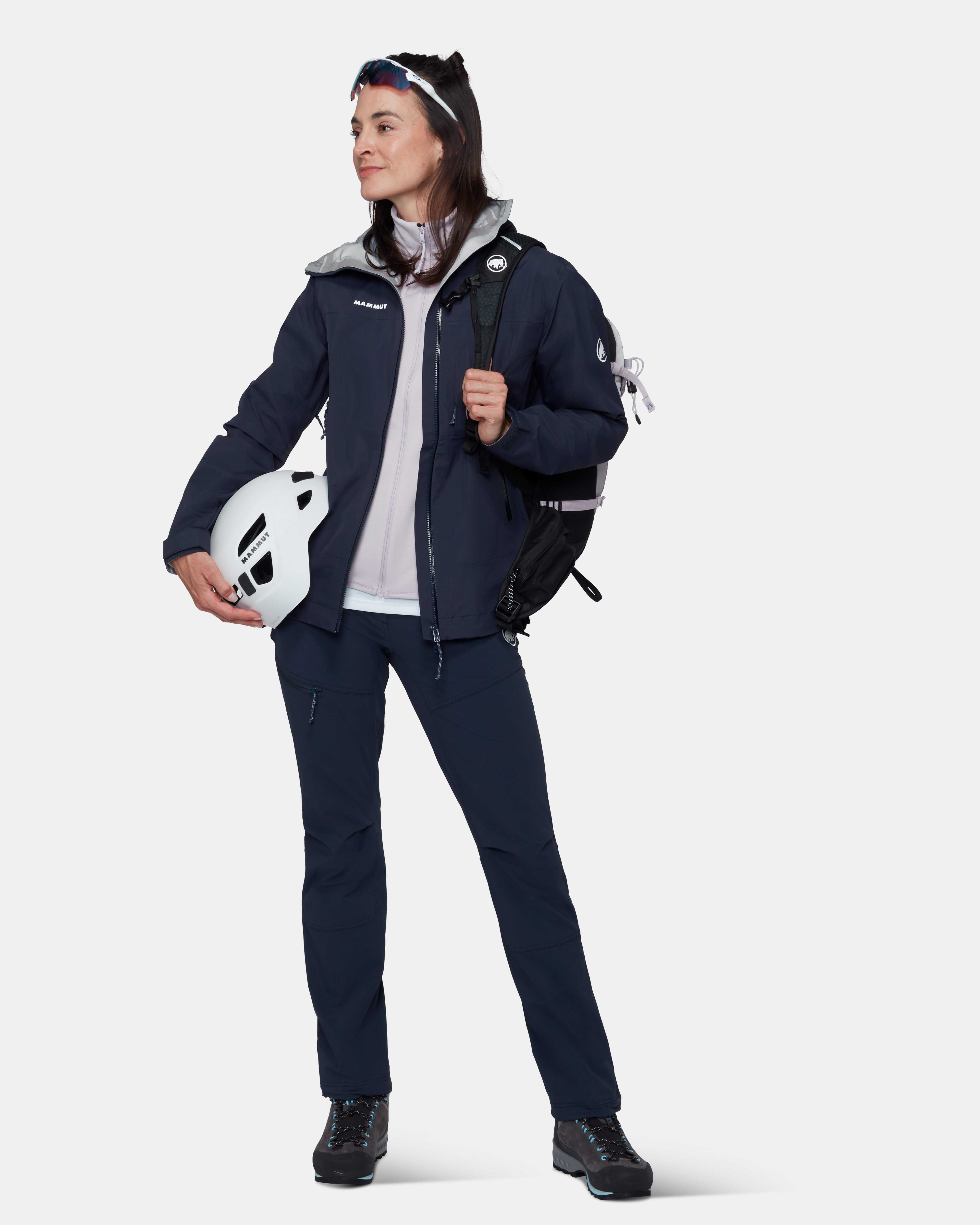 Mammut Alto Guide HS Hooded Jacket Women, marine - Marine