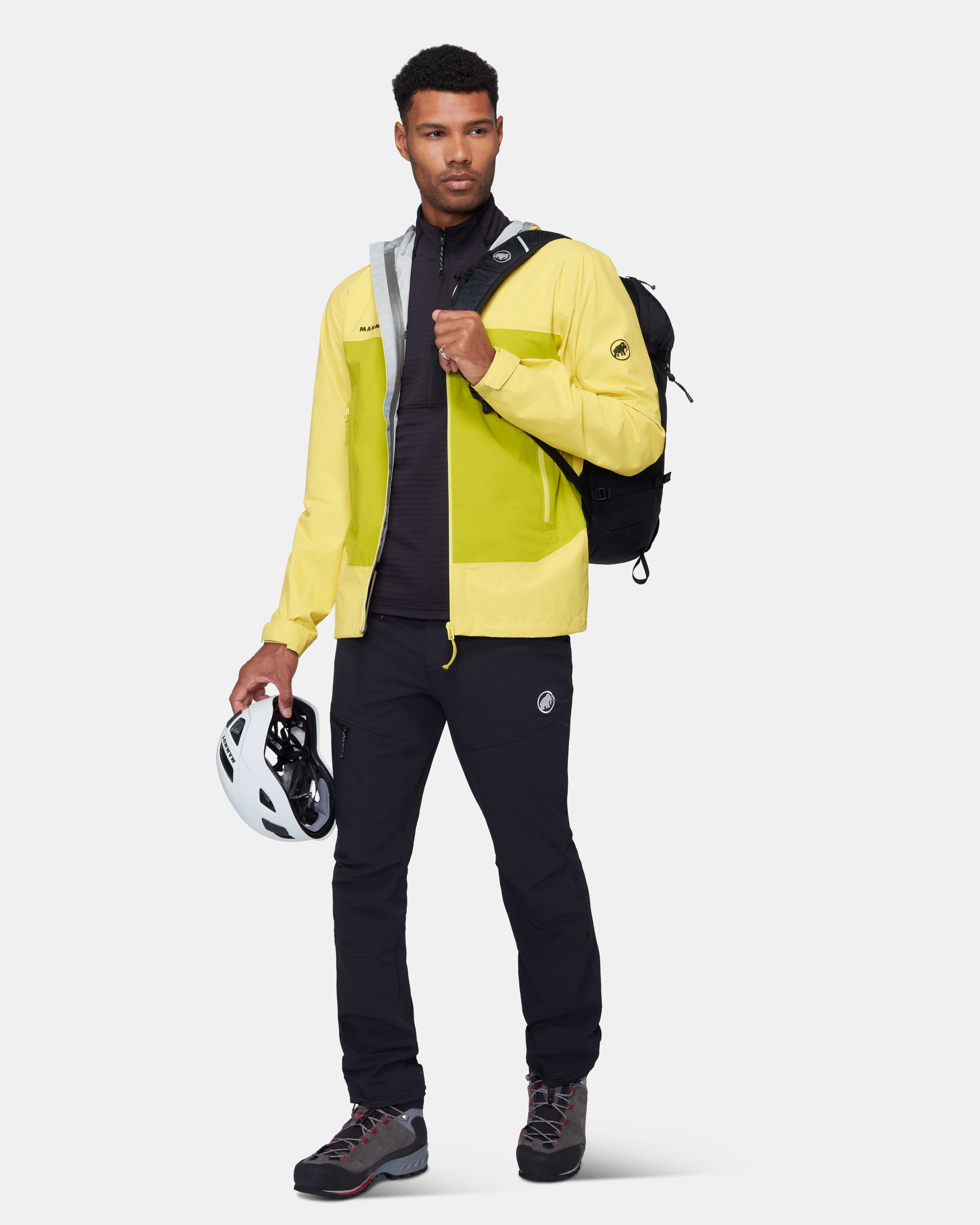 Mammut Crag HS Hooded Jacket Men, holunder-acacia - Holunder-acacia