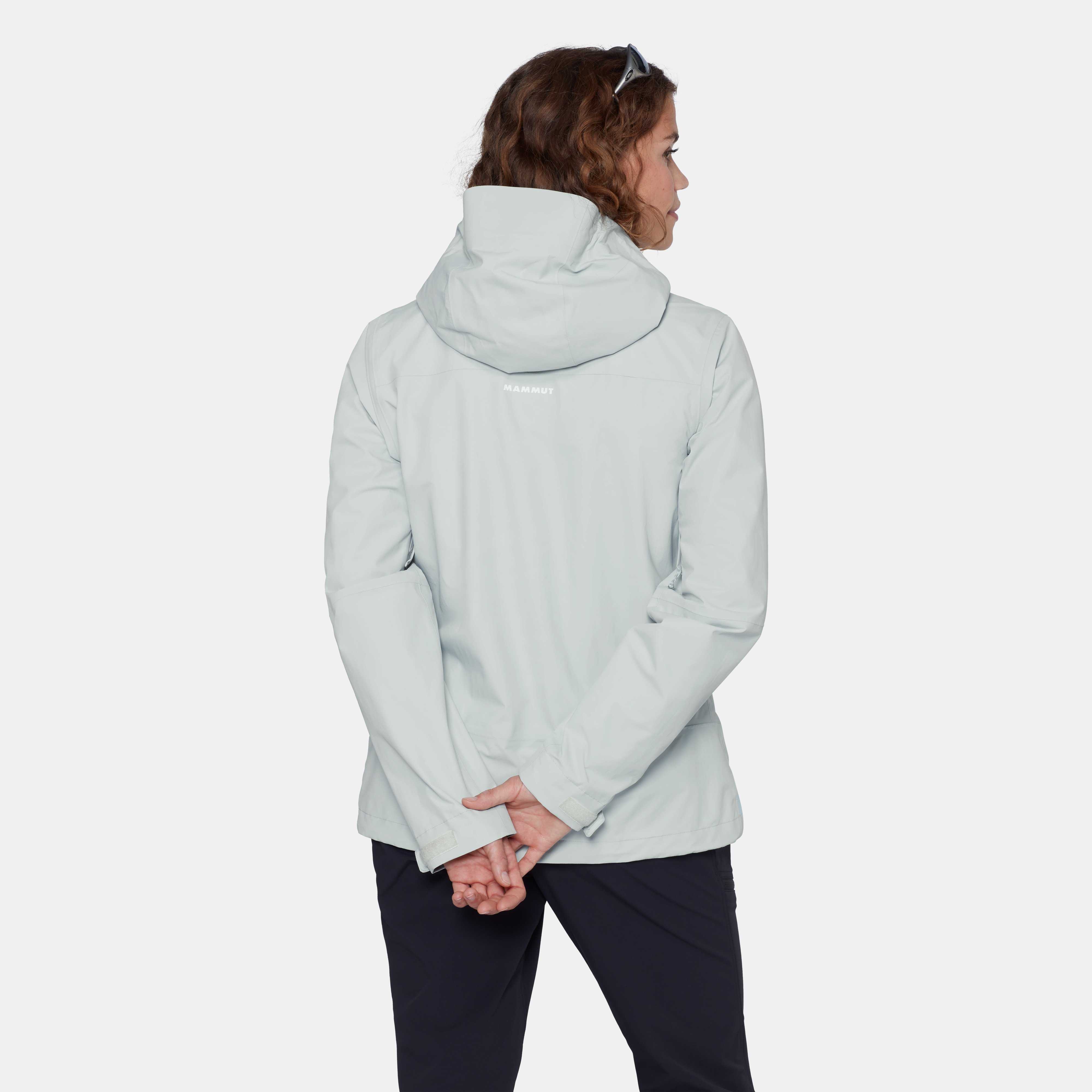 Mammut Crag HS Hooded Jacket Women, silver sage - Silver sage
