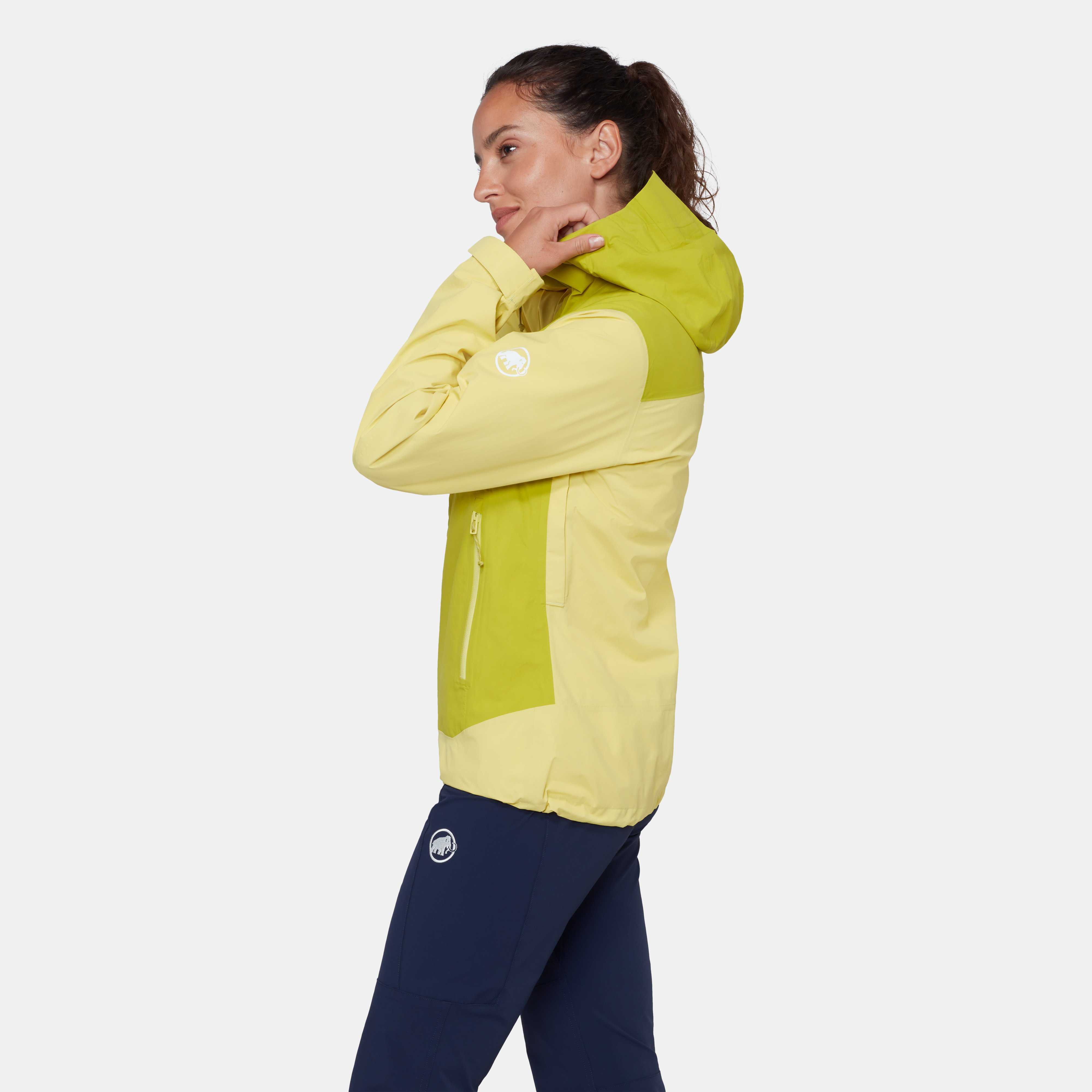 Mammut Crag HS Hooded Jacket Women, holunder-acacia - Holunder-acacia