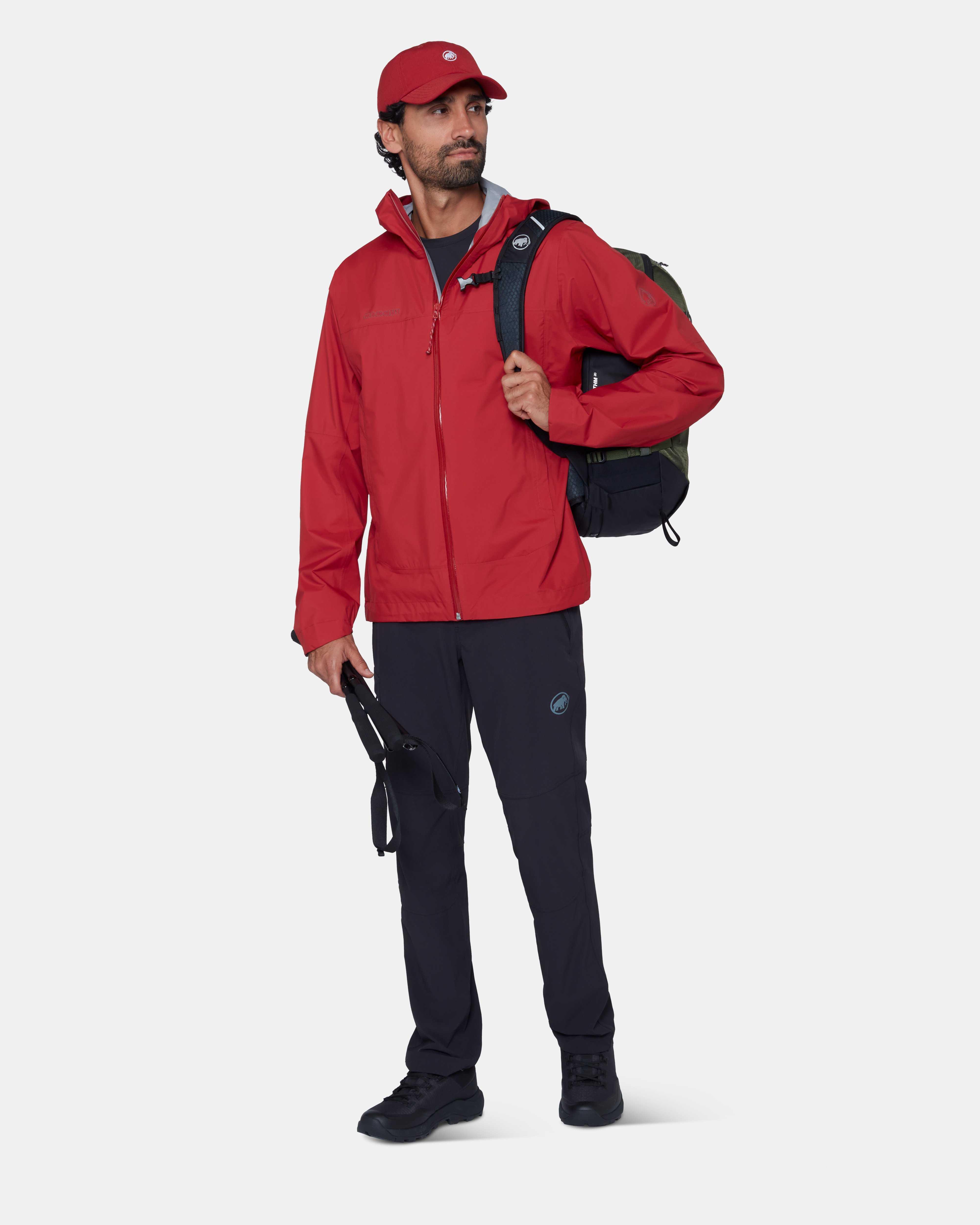 Mammut Ducan HS Hooded Jacket Men, dark mammut red - Dark mammut red