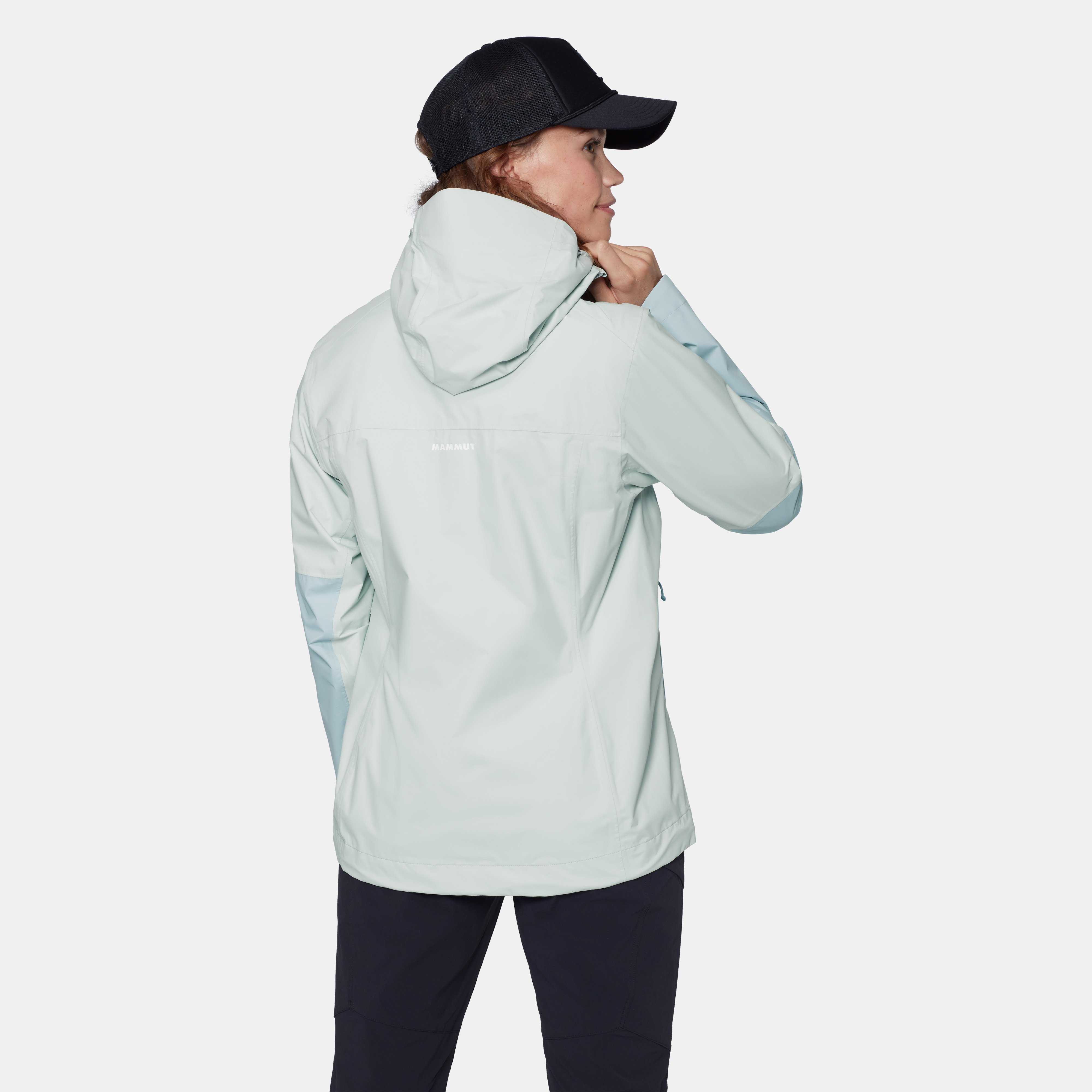 Mammut Ducan HS Hooded Jacket Women, silver sage-nebla - Silver sage-nebla