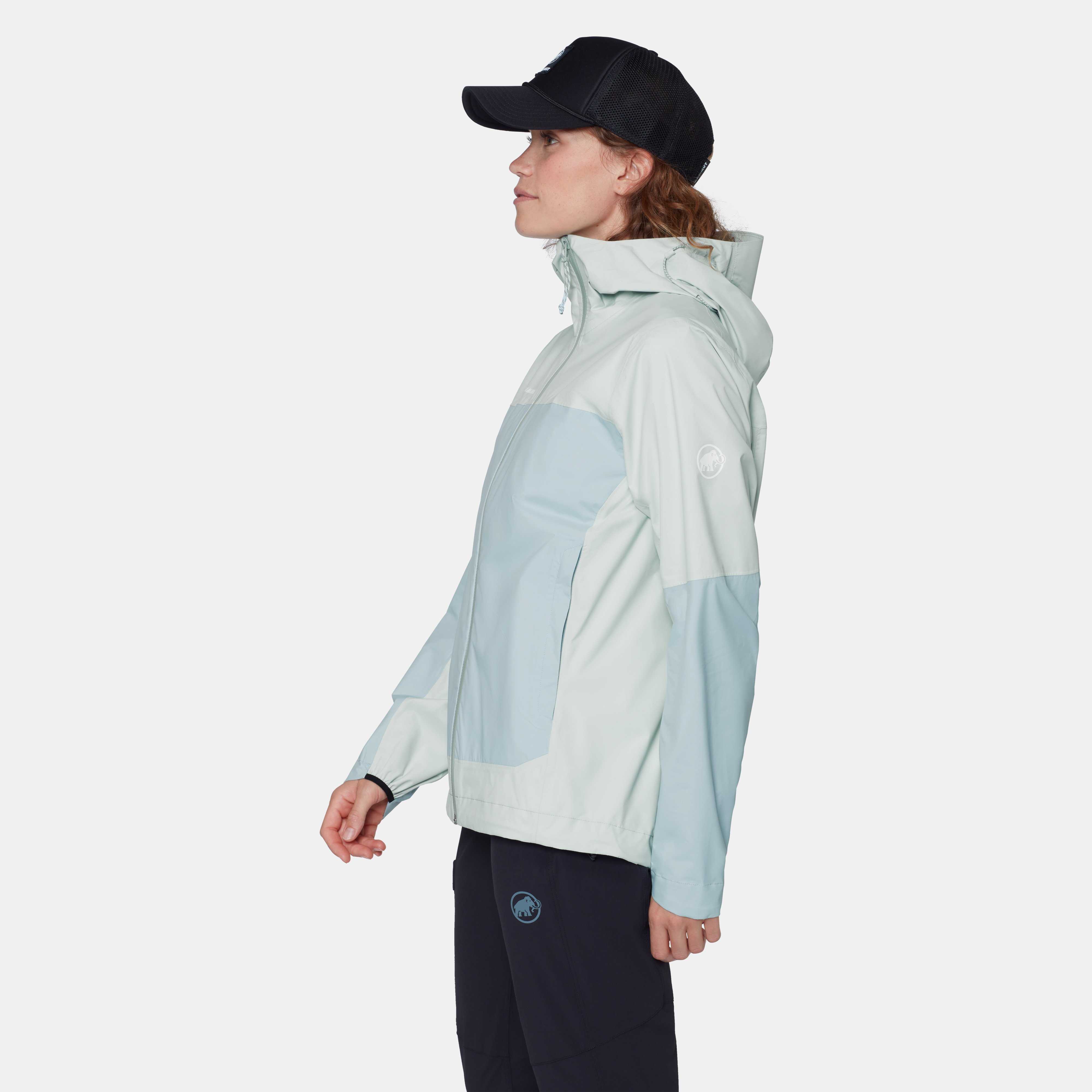 Mammut Ducan HS Hooded Jacket Women, silver sage-nebla - Silver sage-nebla