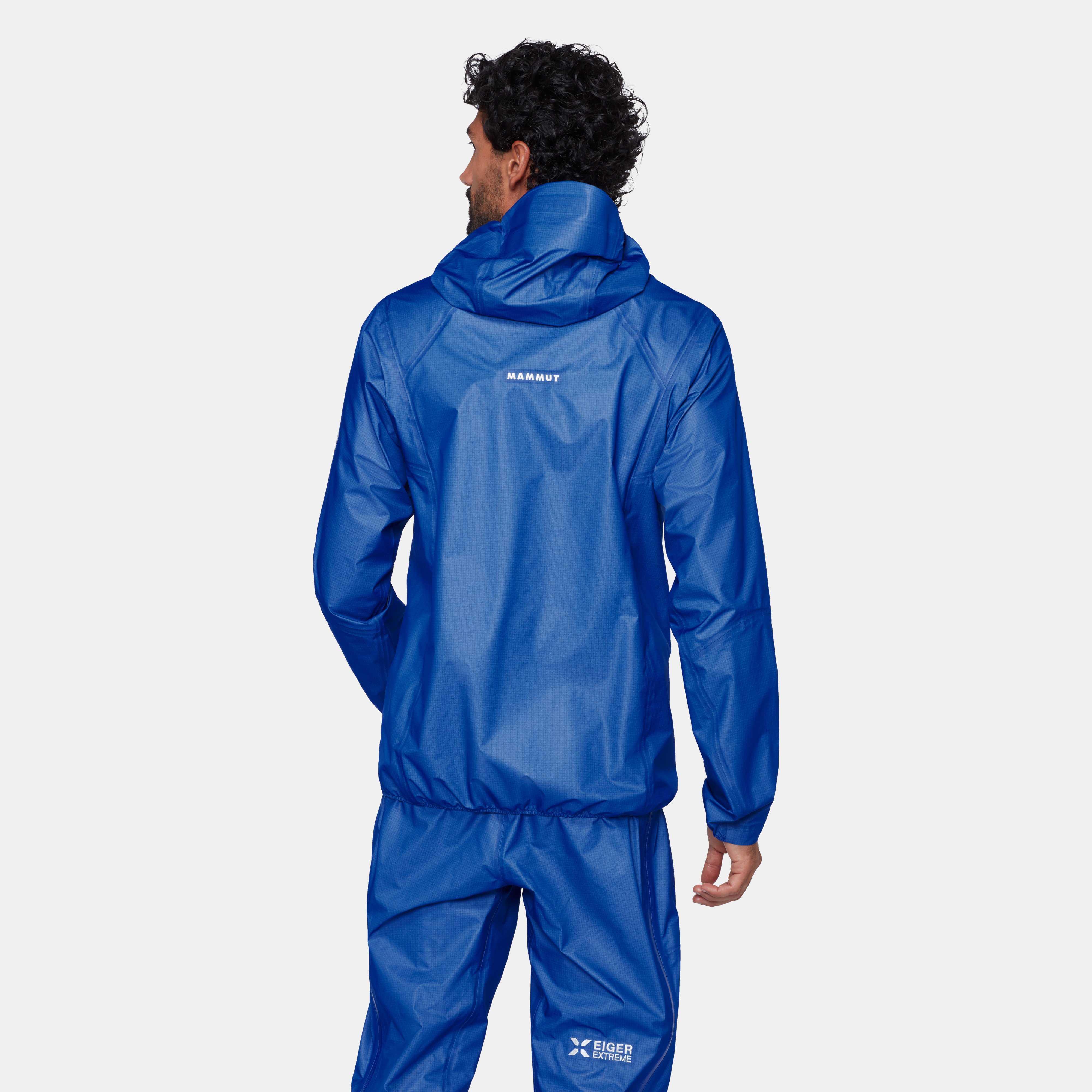Mammut Eiger Nordwand Light HS Hooded Jacket Men, eiger blue - Eiger blue